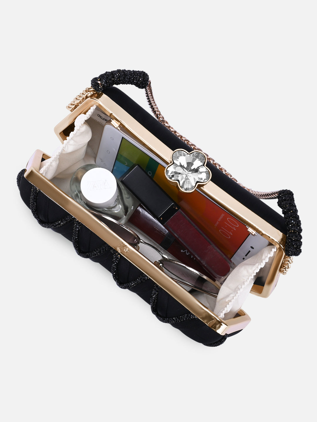 Sedona 3 Compartments Flap Medium Satchel Bag