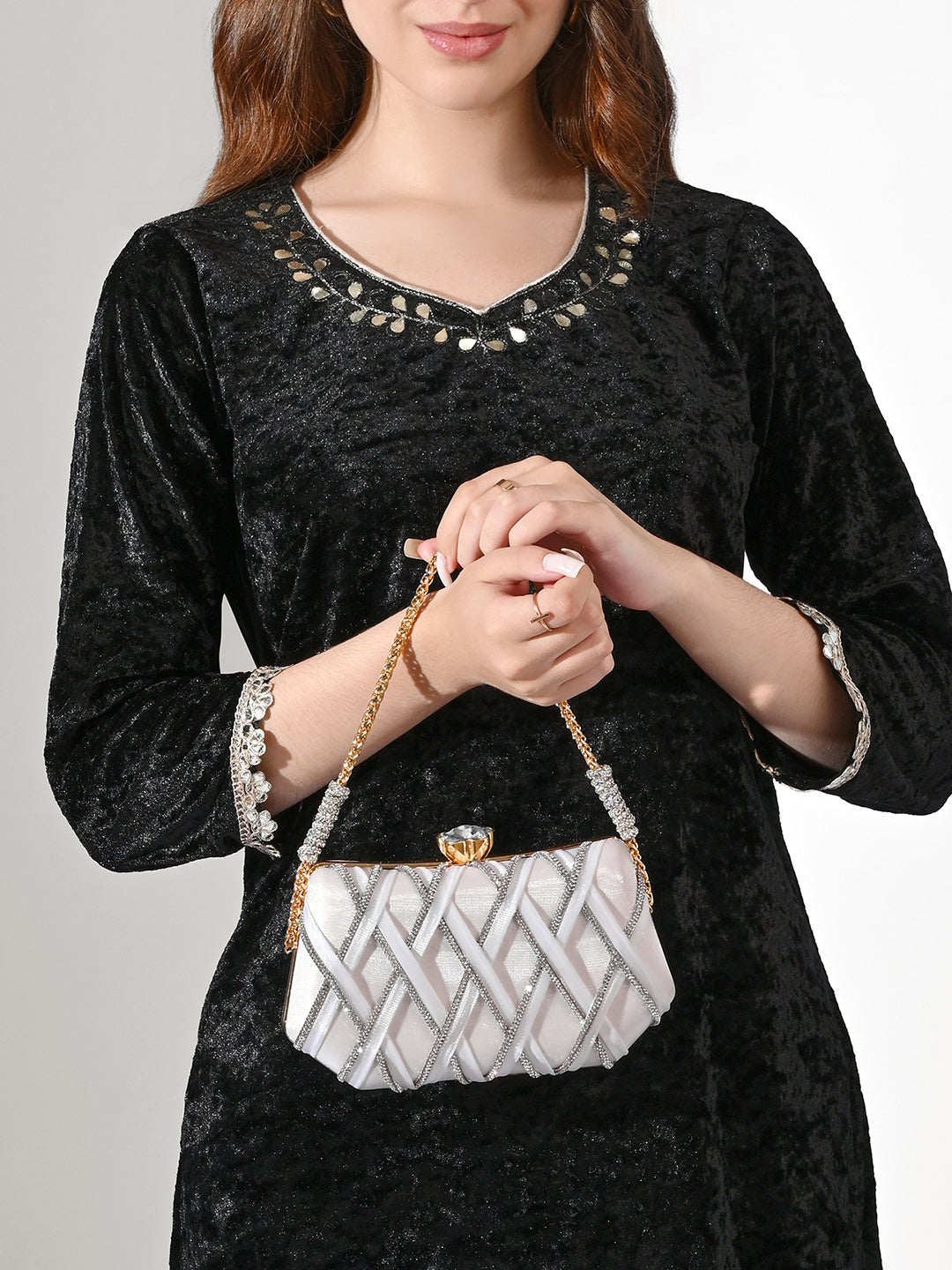 Sedona 3 Compartments Flap Medium Satchel Bag