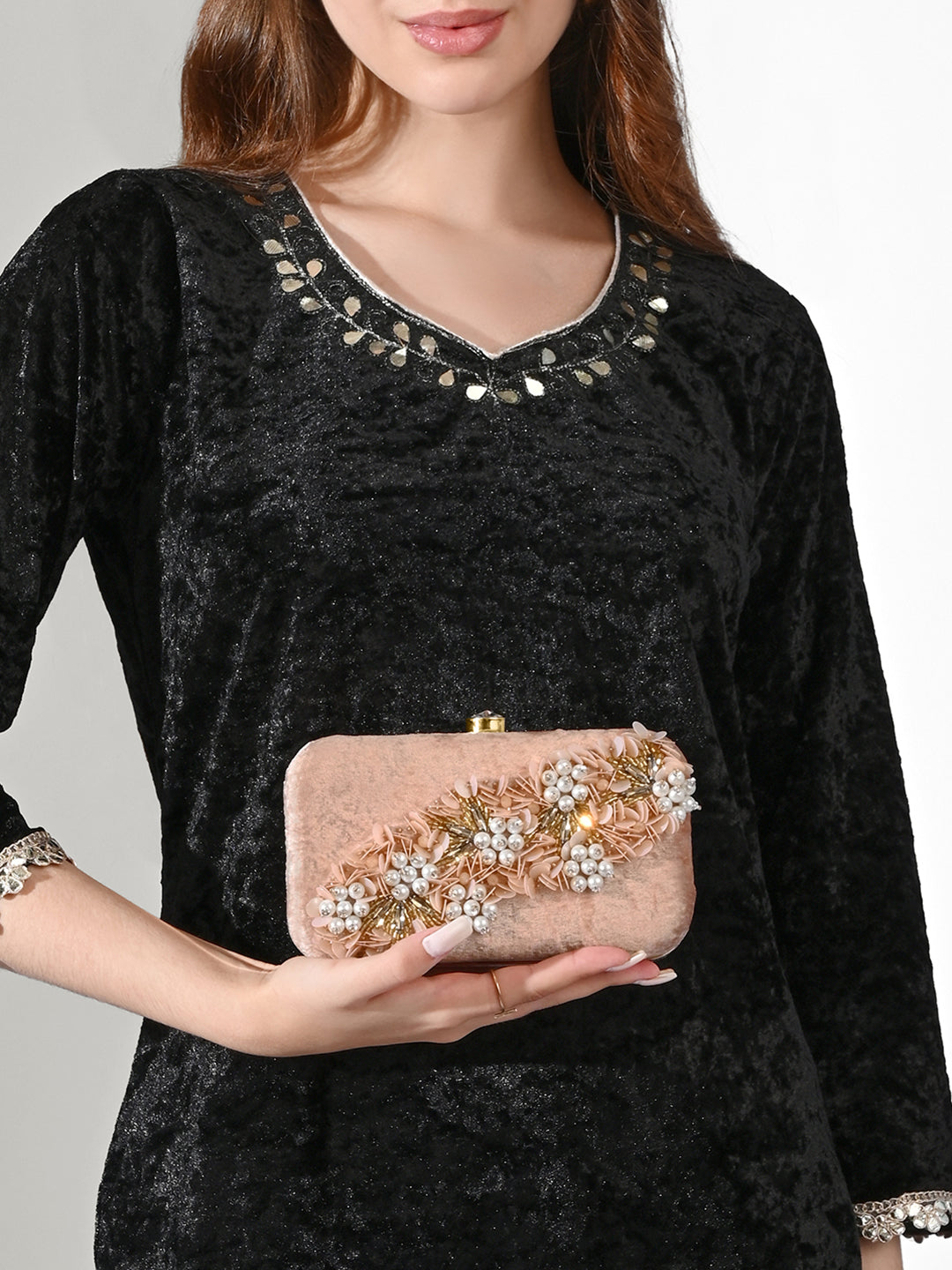 Eris Square Medium Frame Clutch