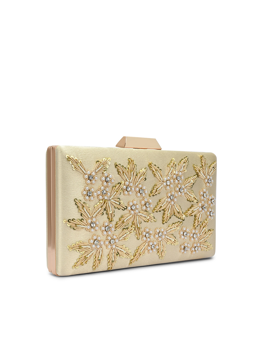 Ogden Embroyidery Large Frame Clutch