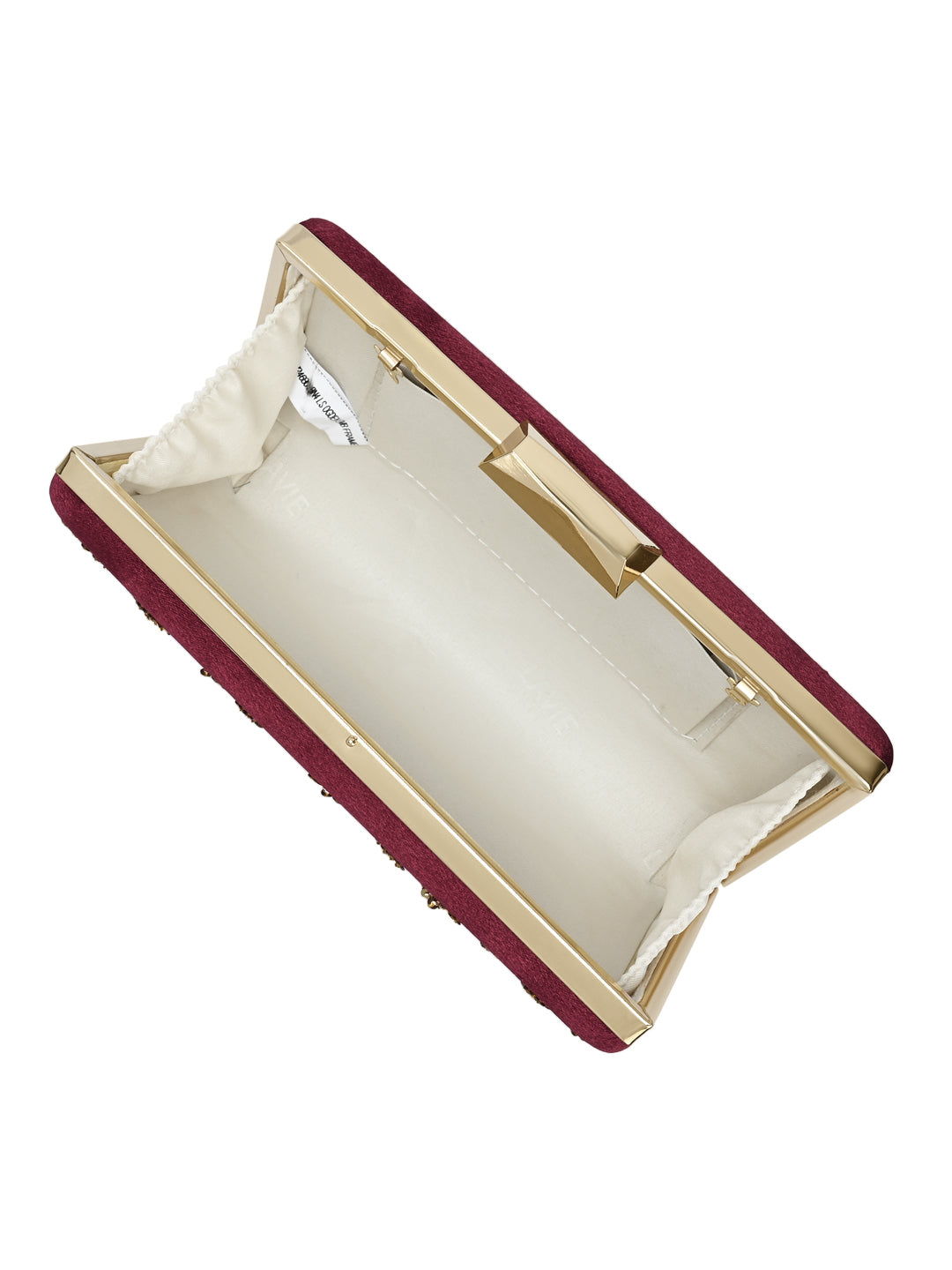 Ogden Embroyidery Large Frame Clutch