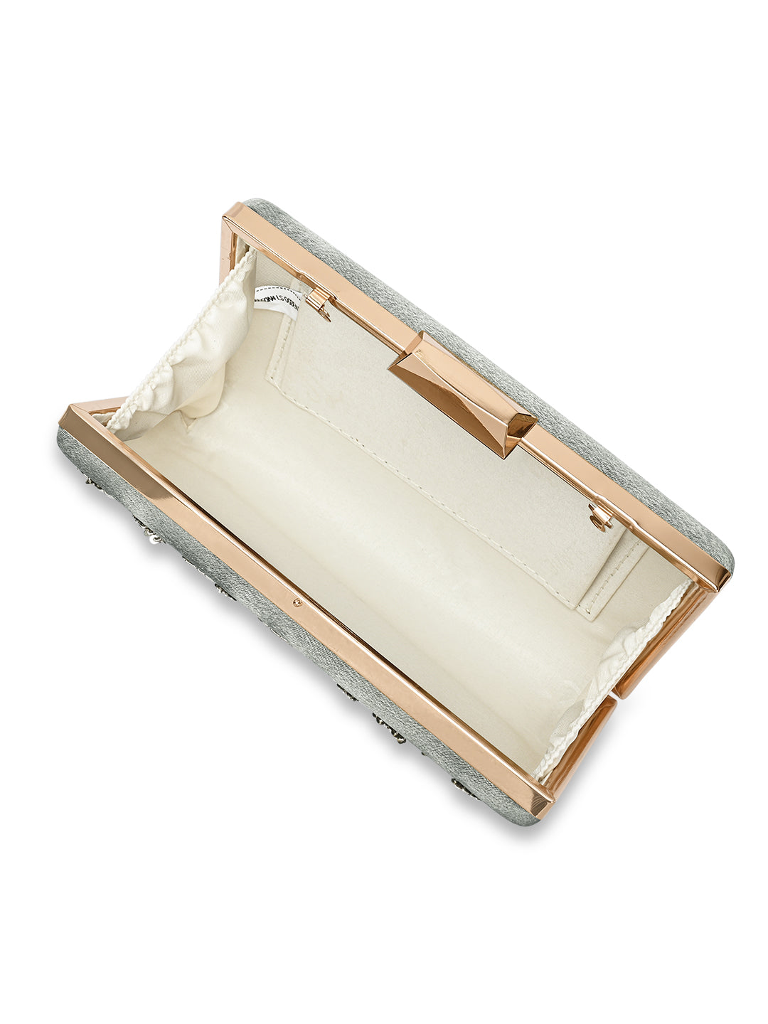 Ogden Embroyidery Large Frame Clutch