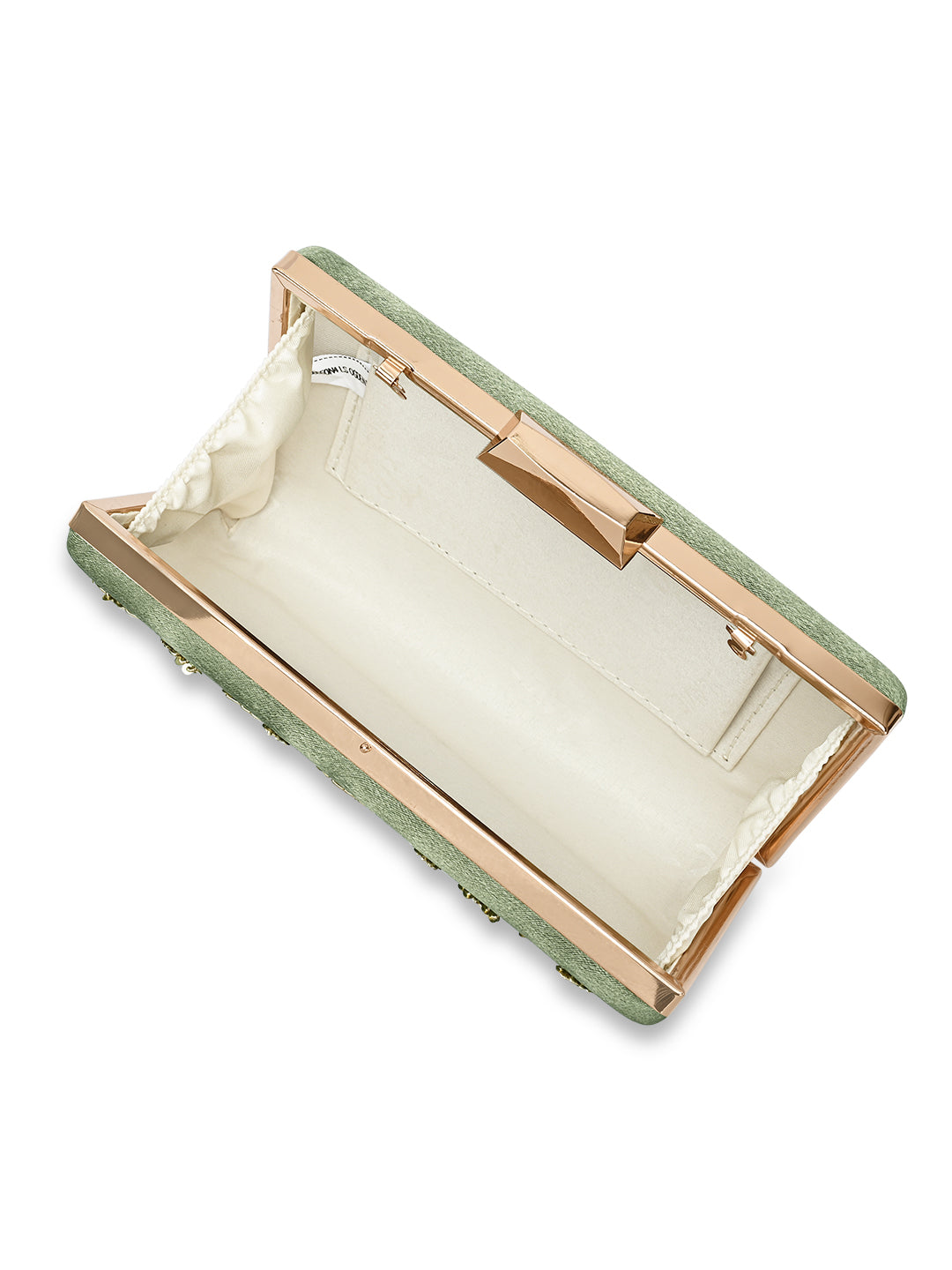 Ogden Embroyidery Large Frame Clutch