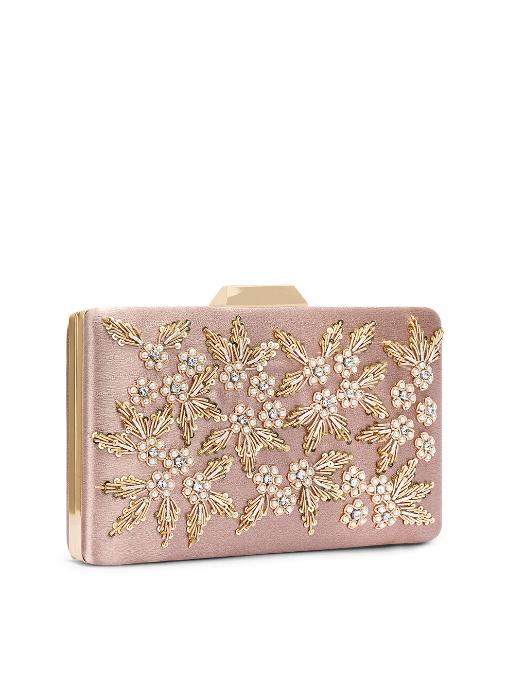 Ogden Embroyidery Large Frame Clutch