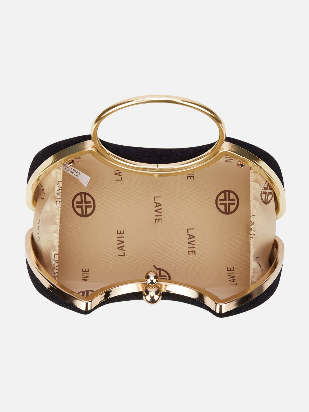 Adore Large Handle Clutch Black