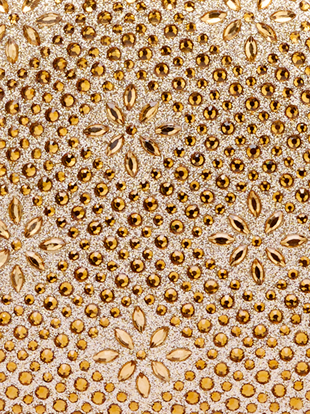 Hunson Oval Frame Clutch Gold