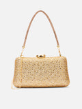 Peace Square Frame Clutch
