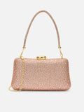 Peace Square Frame Clutch