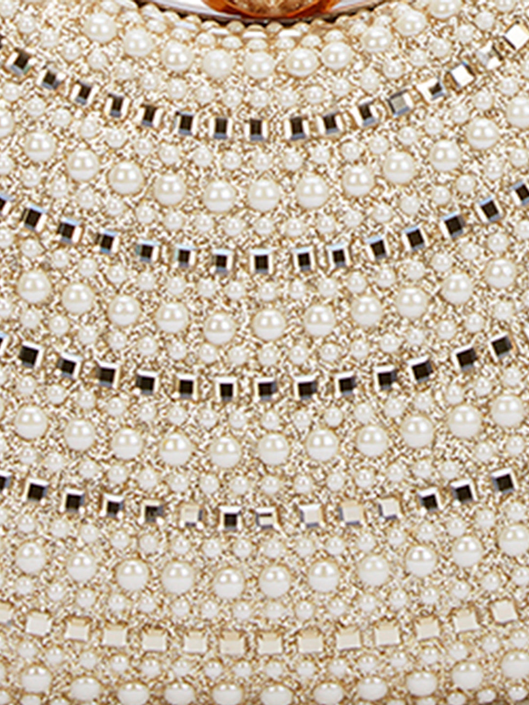 Puru Dual Handle Frame Clutch Gold