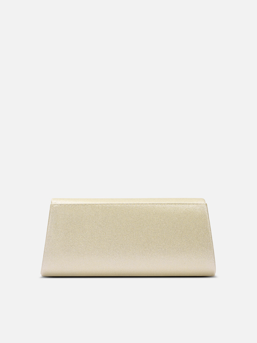 Churchill Rectagular Flap Over Frame Clutch Gold