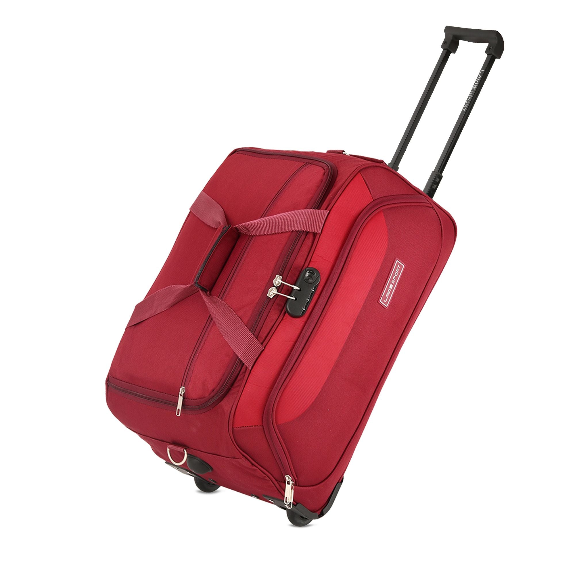 Lavie_Sport_57_cms_Anti-theft_Sage_Wheel_Duffle_Bag_|_Maroon
