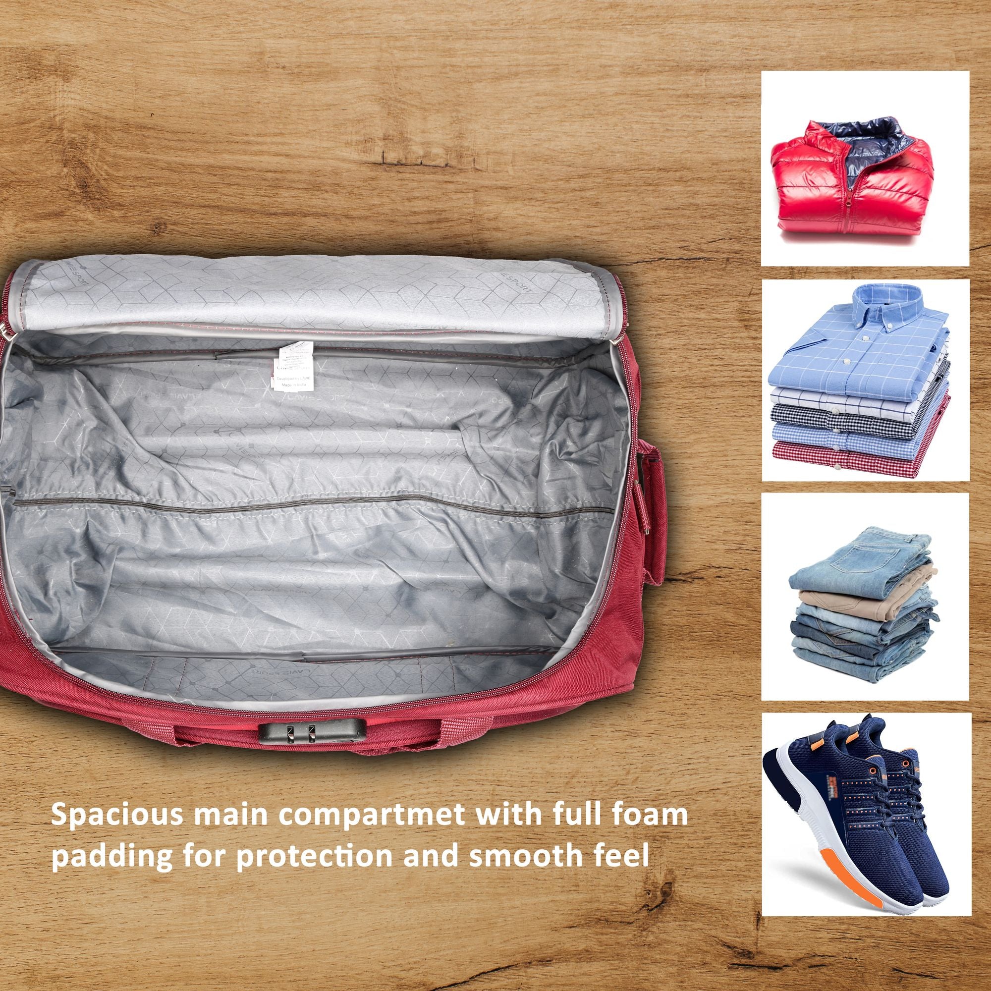 Lavie_Sport_57_cms_Anti-theft_Sage_Wheel_Duffle_Bag_|_Maroon