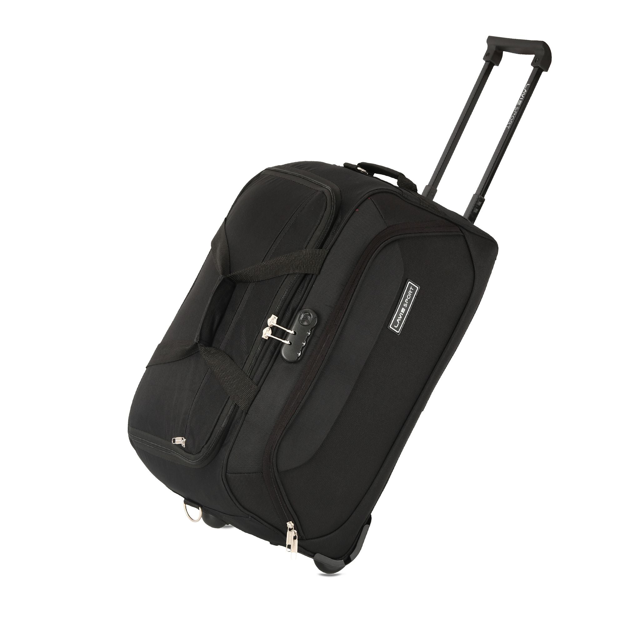 Lavie_Sport_57_cms_Anti-theft_Sage_Wheel_Duffle_Bag_|_Black