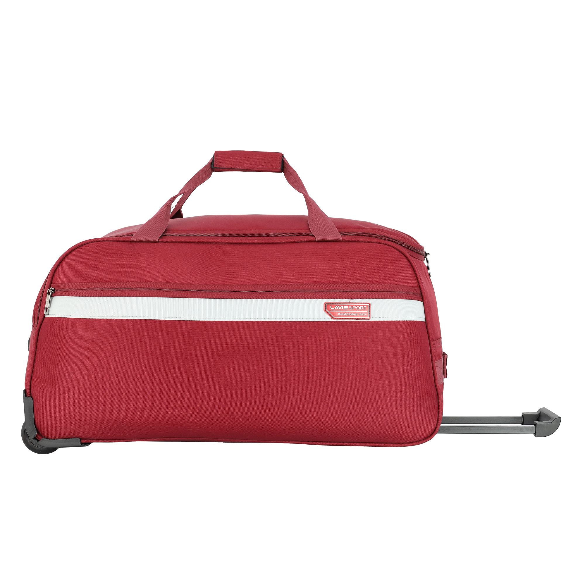 Meridian X Wheel Duffle Bag Maroon