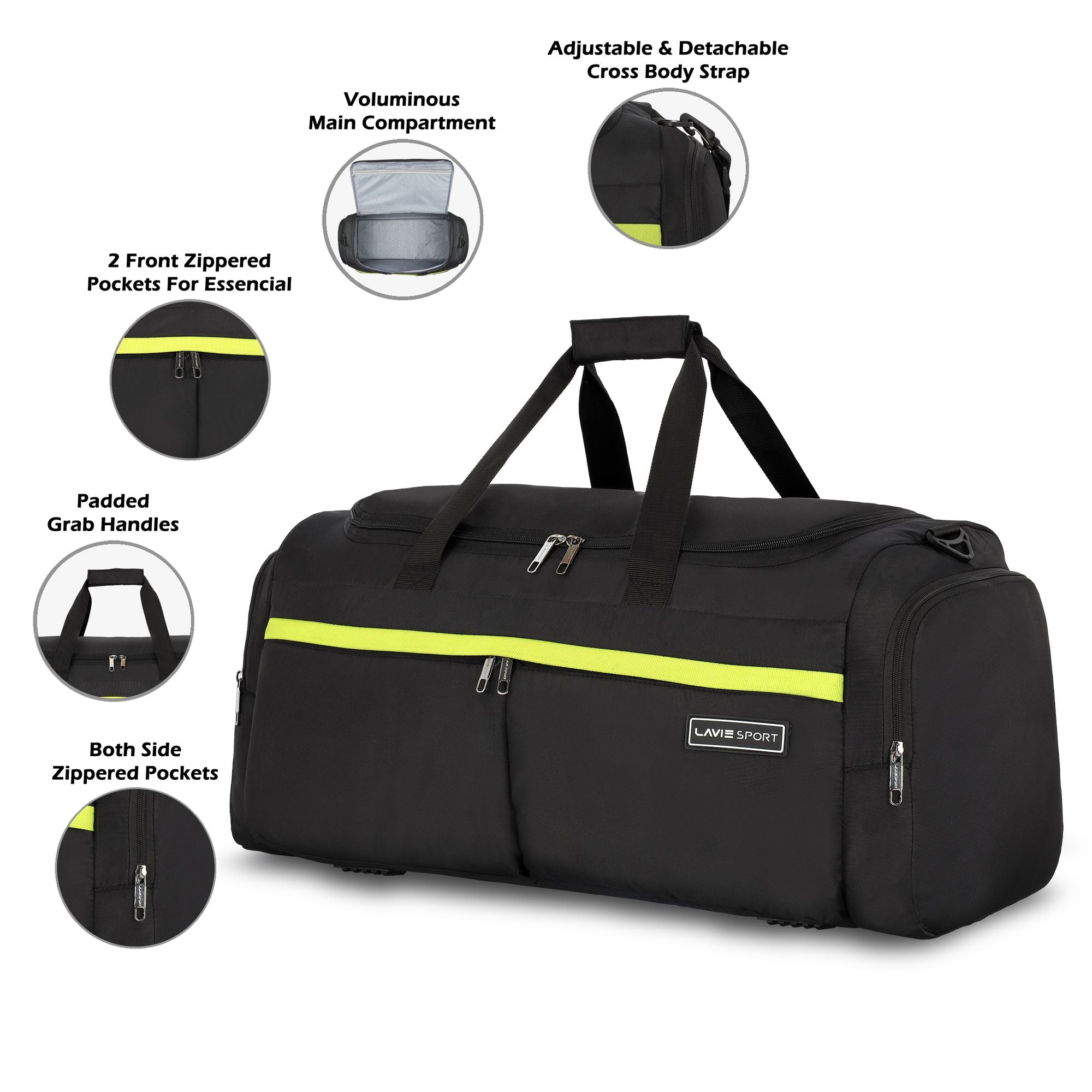 Epitome Duffle Bag Airbag Black