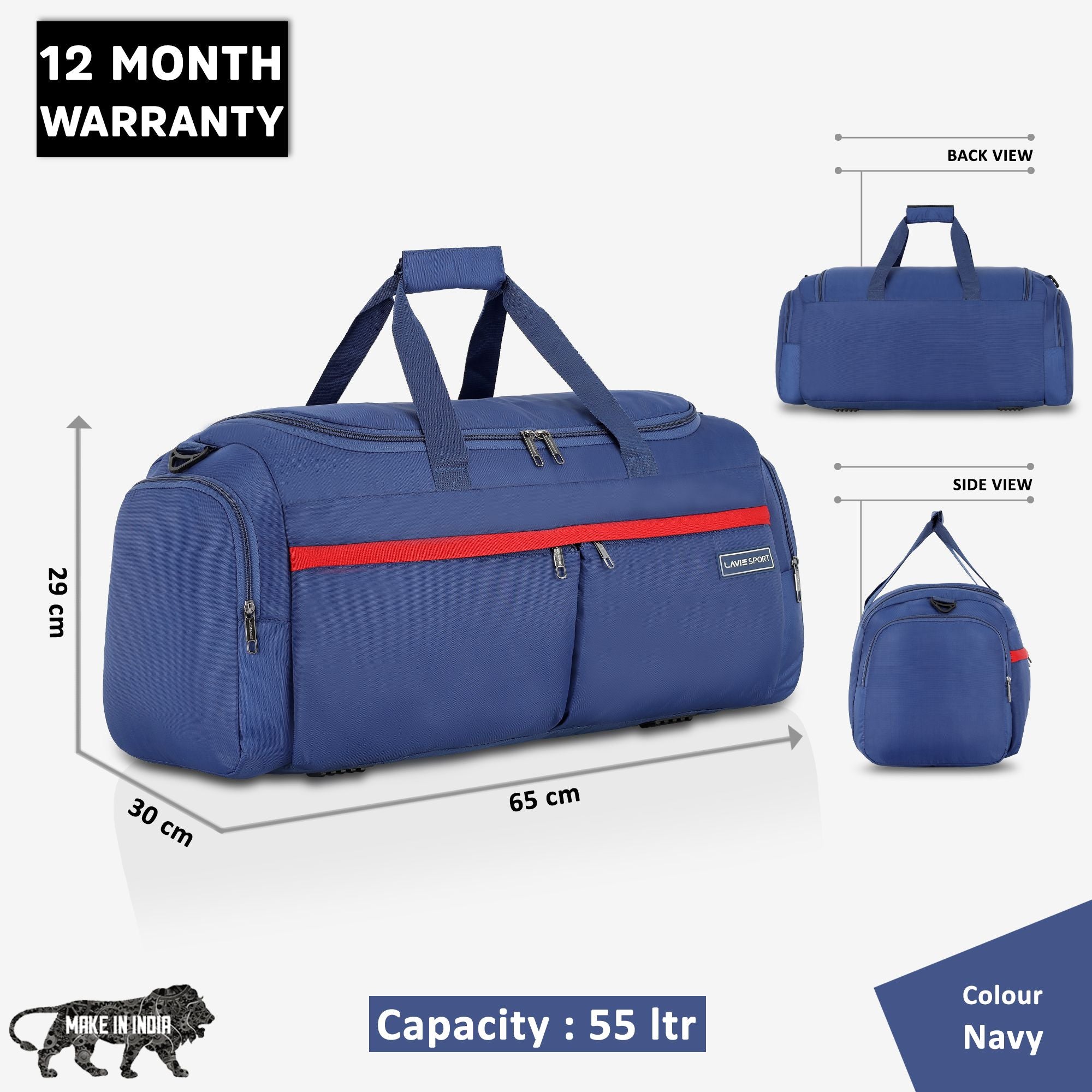Epitome Duffle Bag Airbag Navy