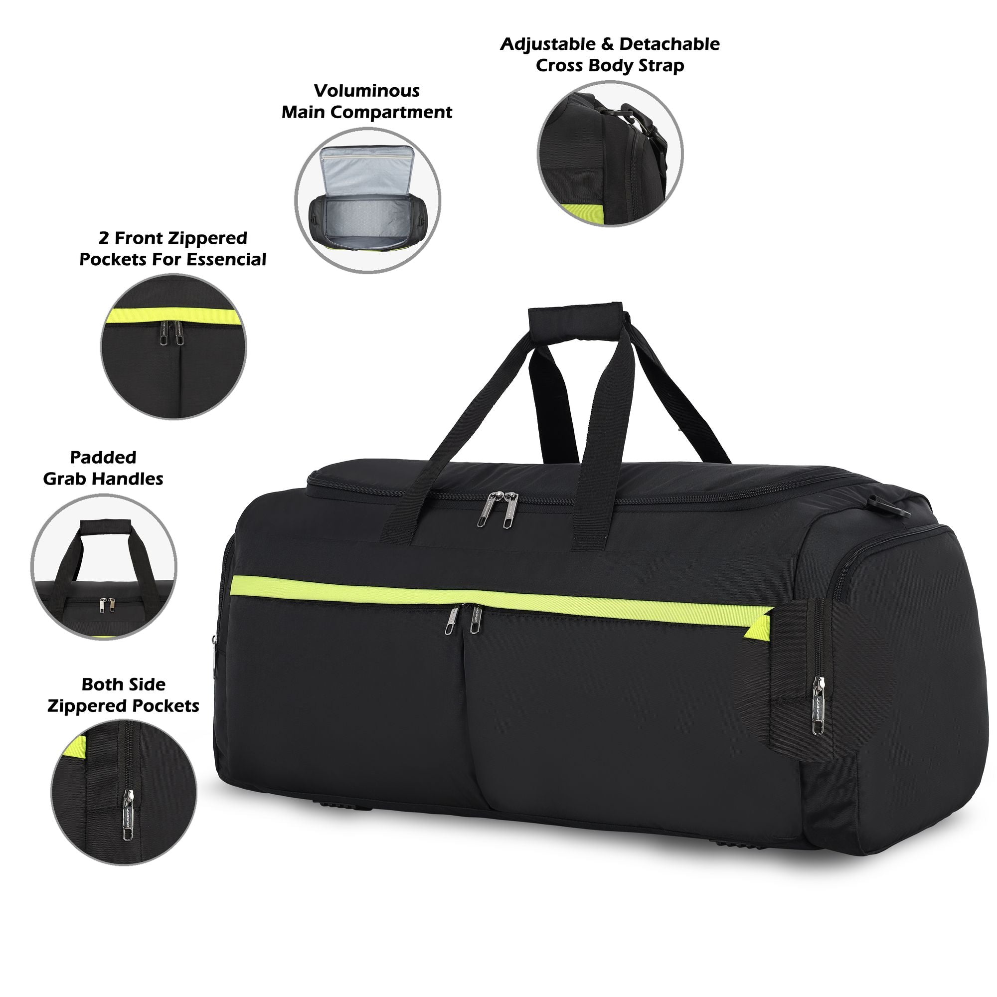 Epitome Duffle Bag Airbag Black