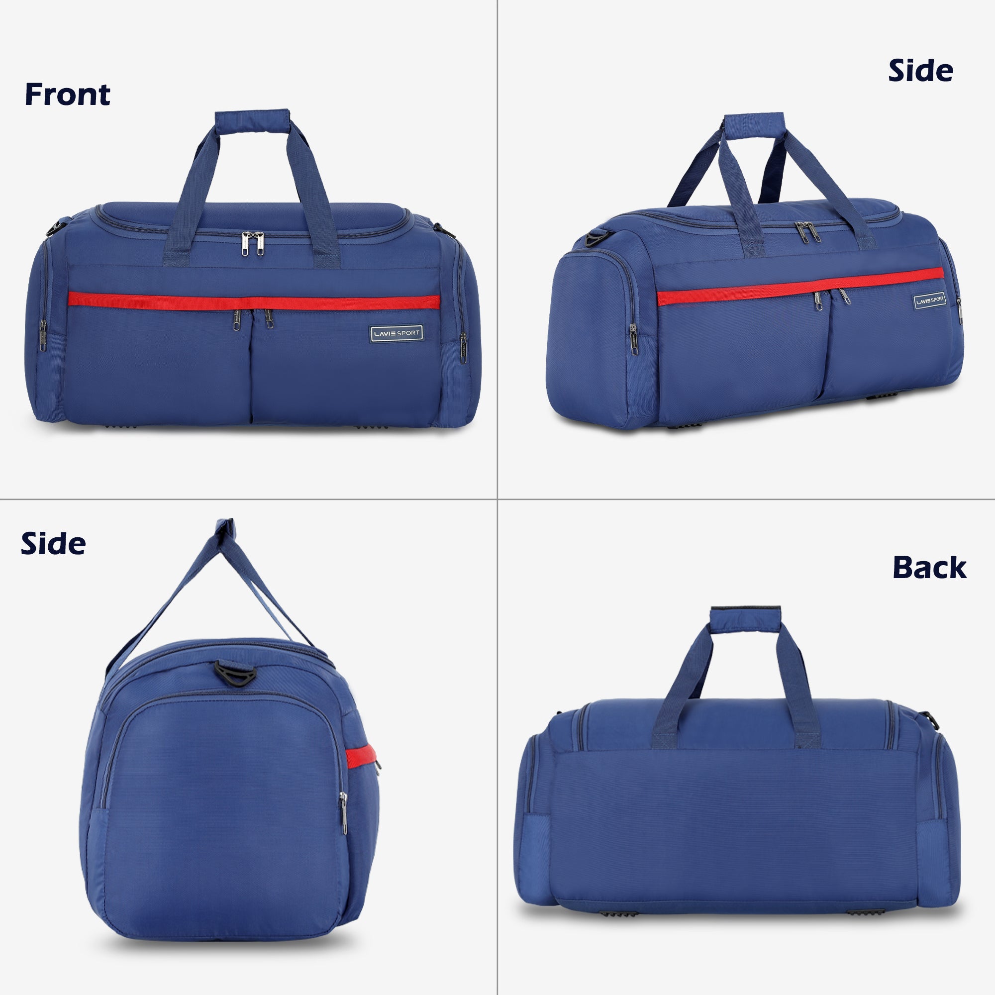 Lavie Sport Epitome 75 cms Duffle Bag For | Airbag| Duffle