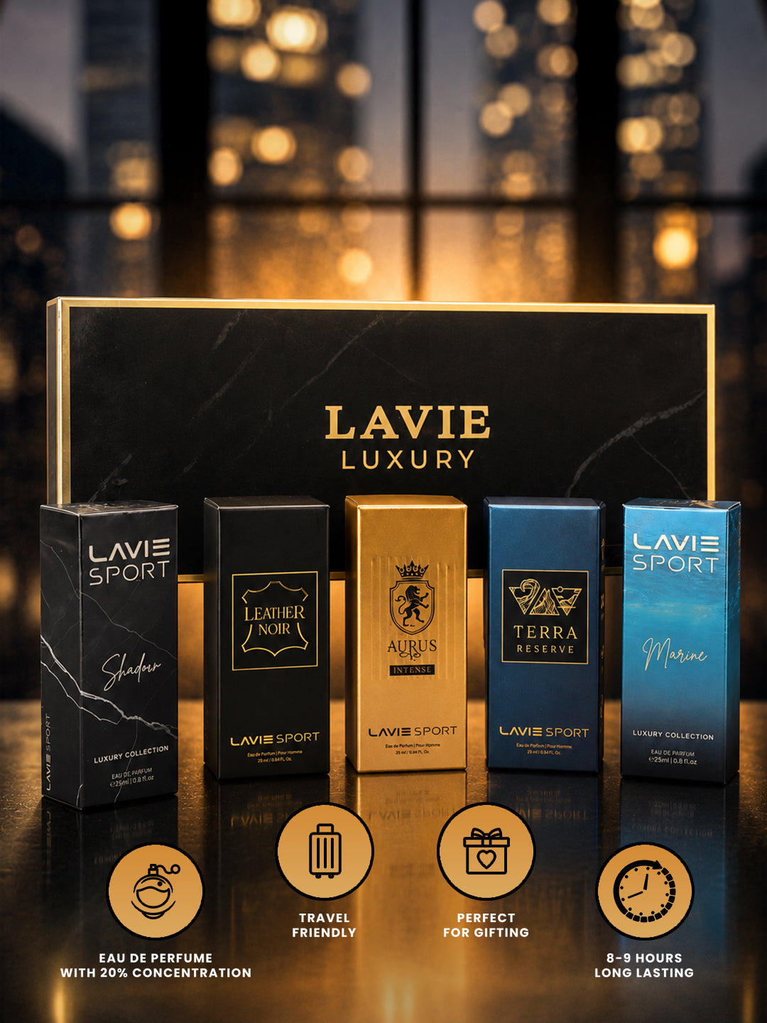 Perfume Gift Set Eau De Parfum 25Ml X 5