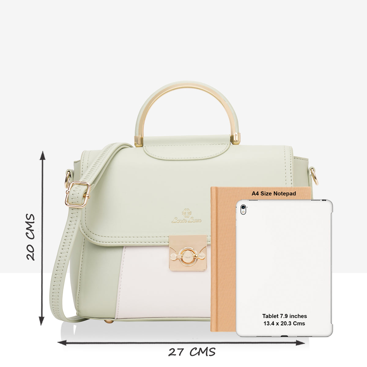 Katie Medium Mint Handbag
