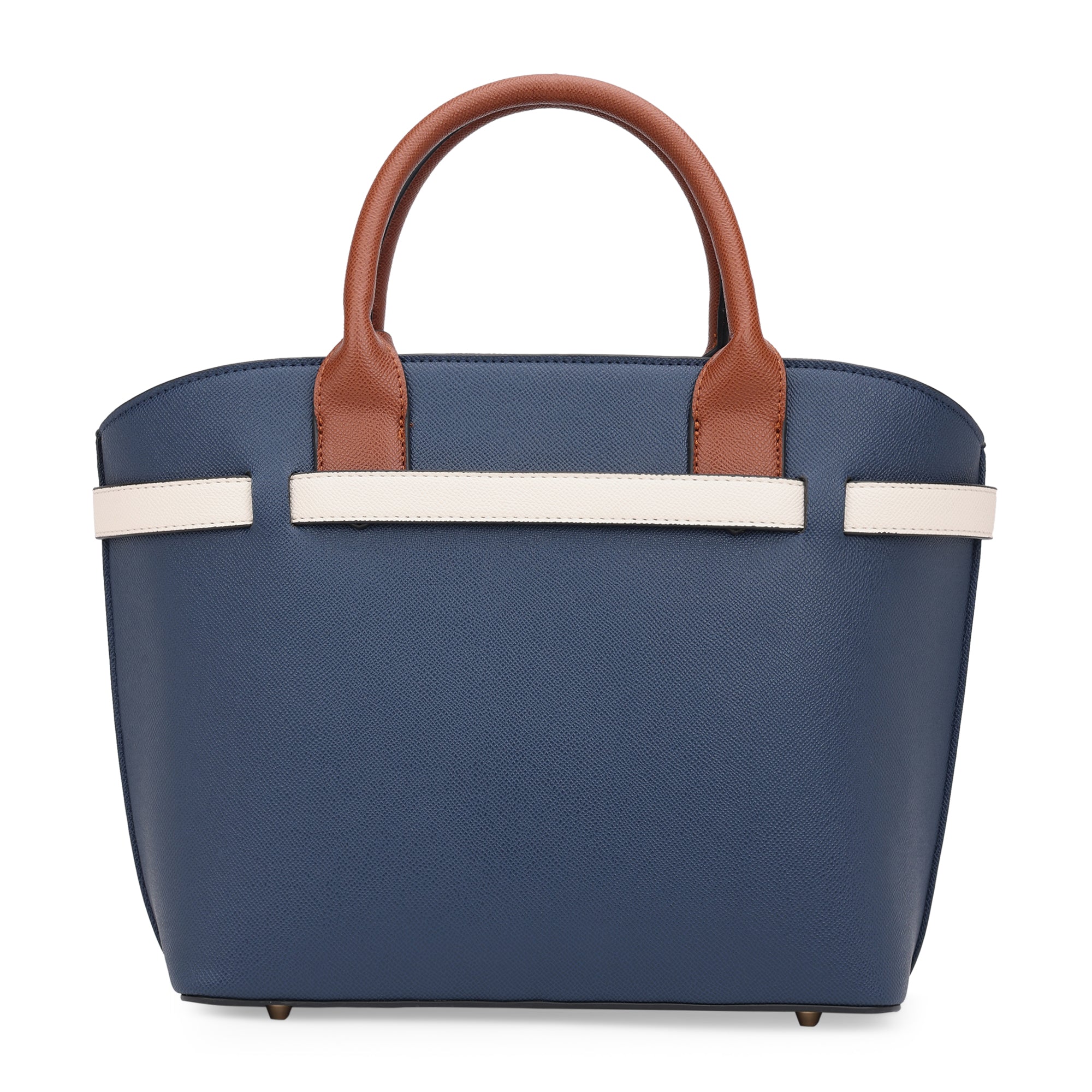 Lavie Luxe Navy Medium Women's Fallon Satchel Bag