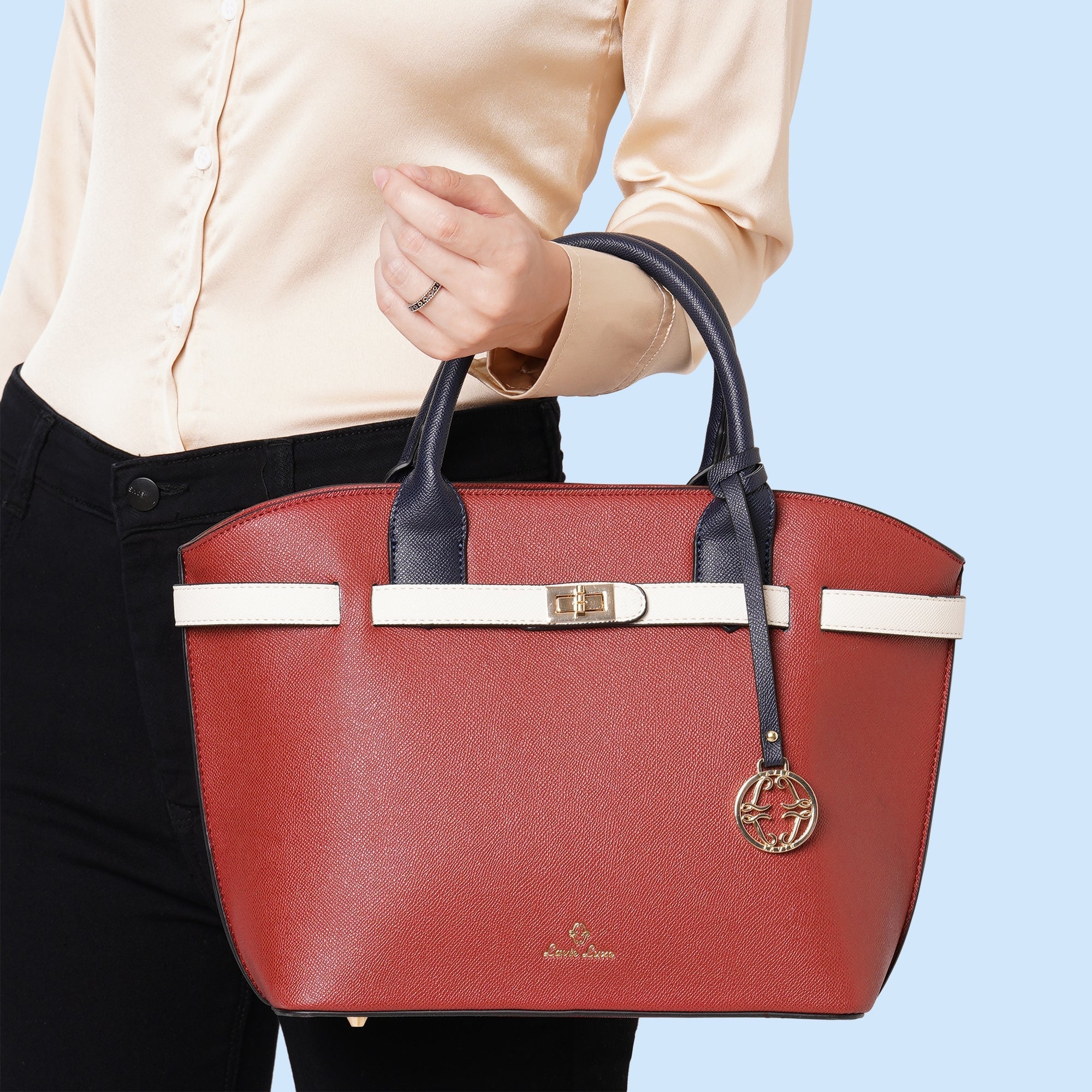 Medium Fallon Satchel Bag