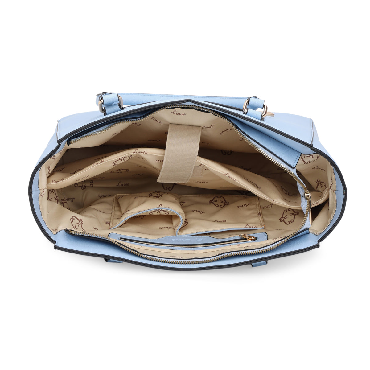 Lavie Luxe Blue Large Women's Kaley Tote Bag