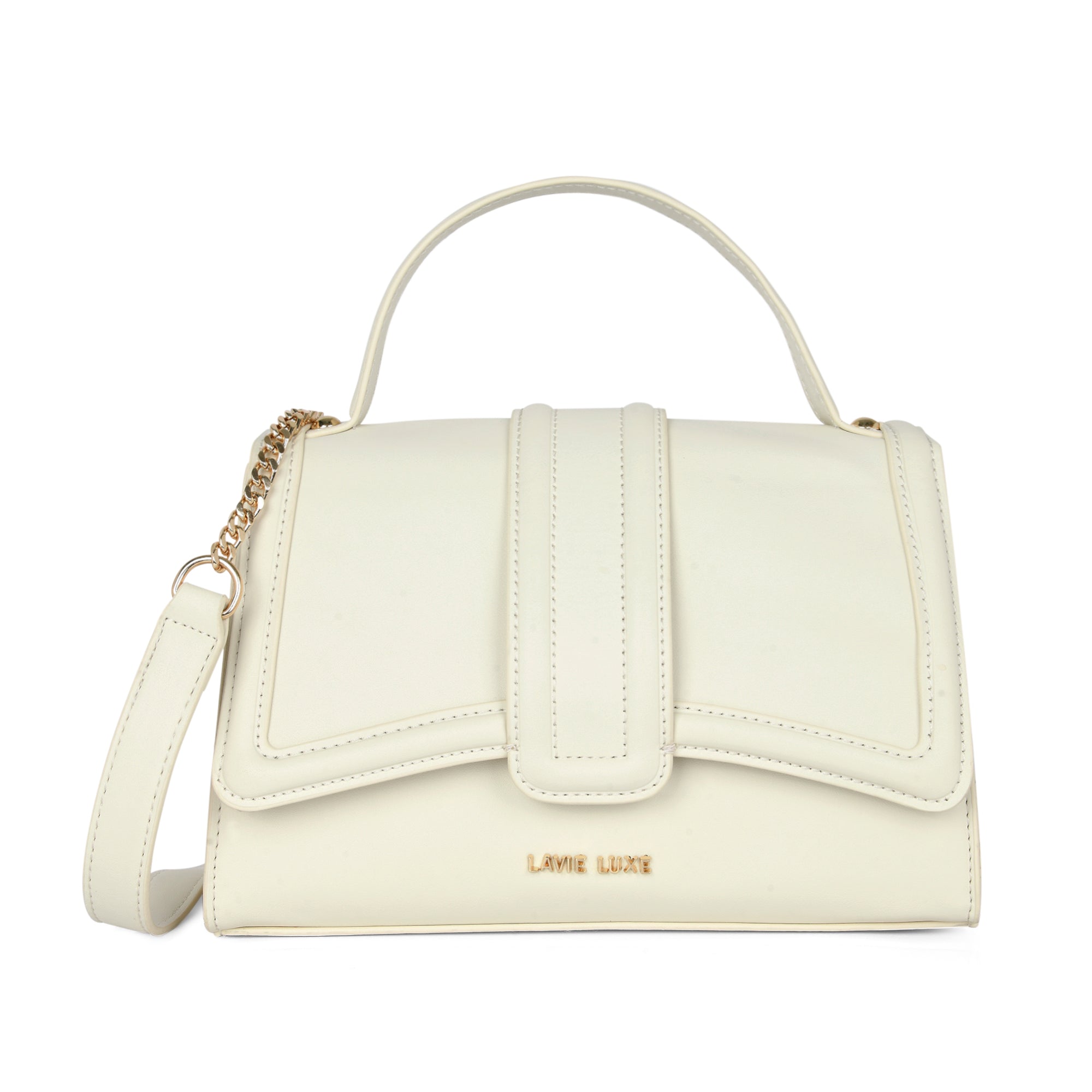 Medium Bubble Flap Satchel Bag