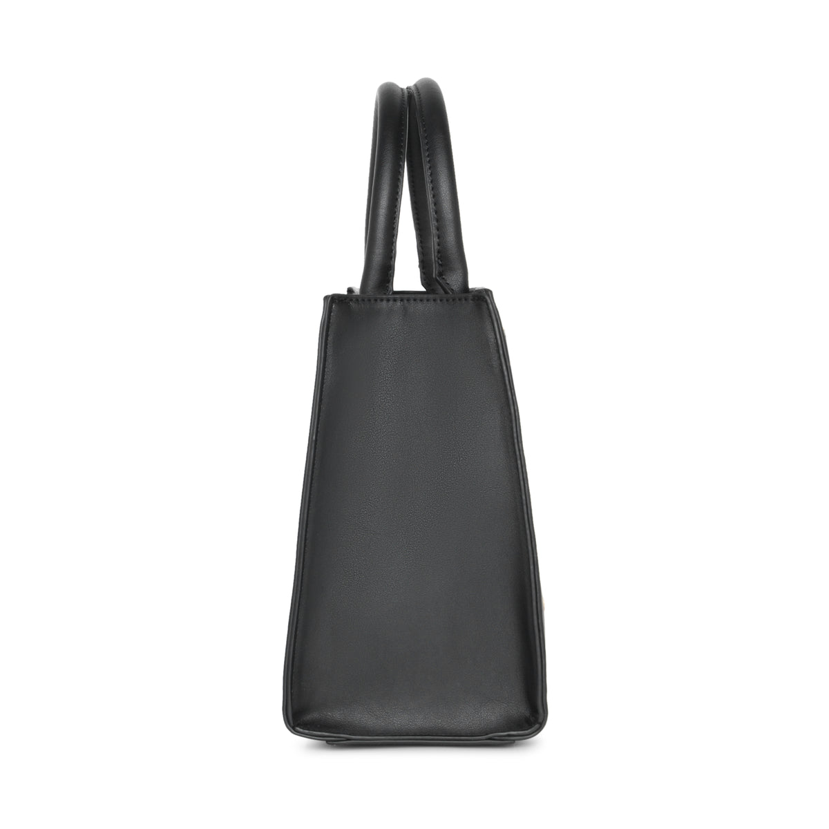 Lavie Luxe Black Medium Women's Lock Satchel Bag