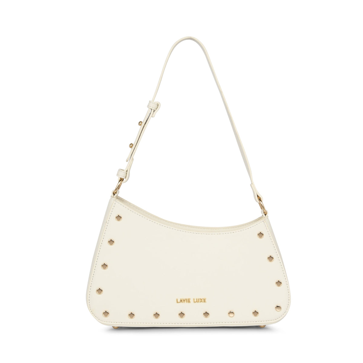 Off Small Stud Hobo Bag