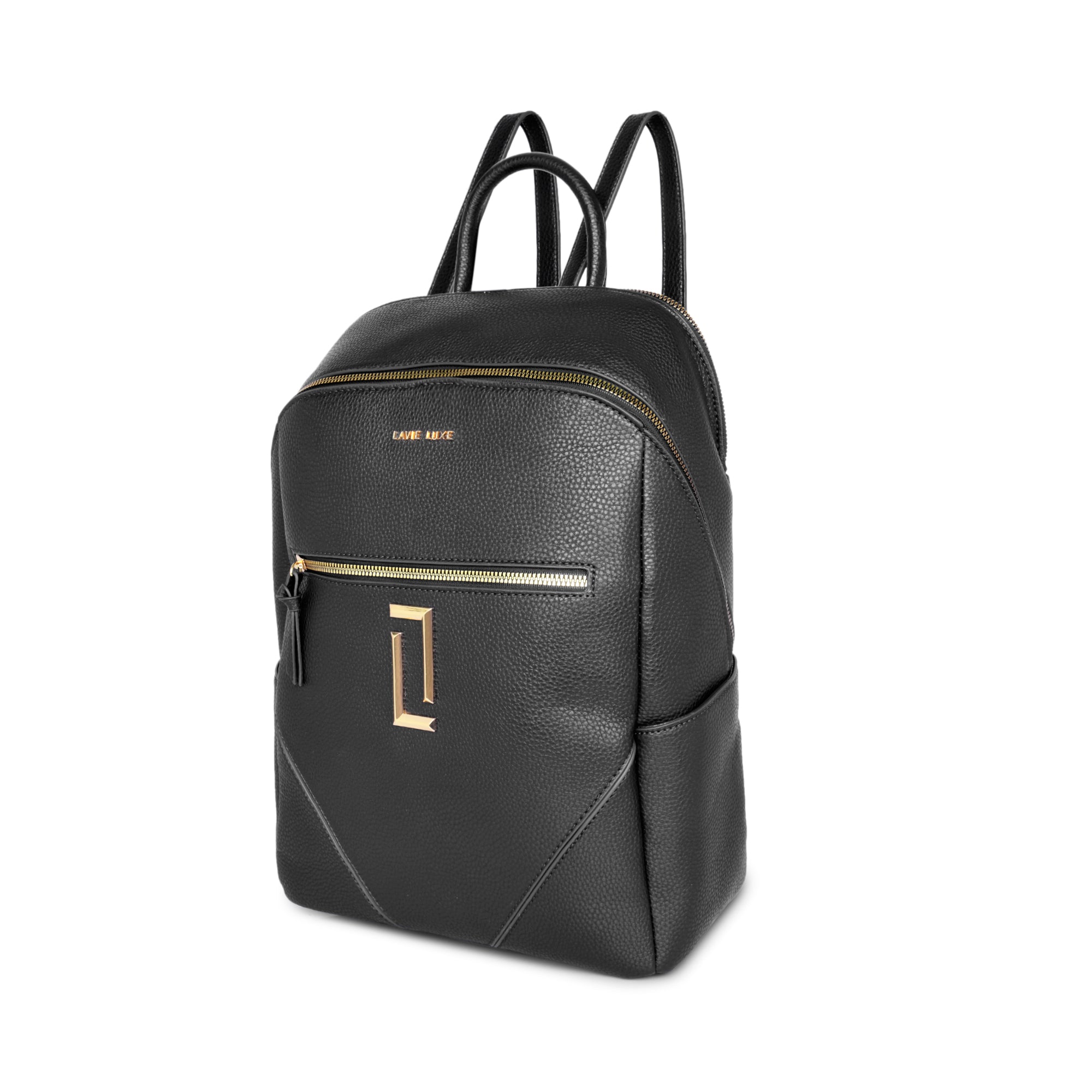 Lavie Luxe Black Medium Women's Simone Backpack
