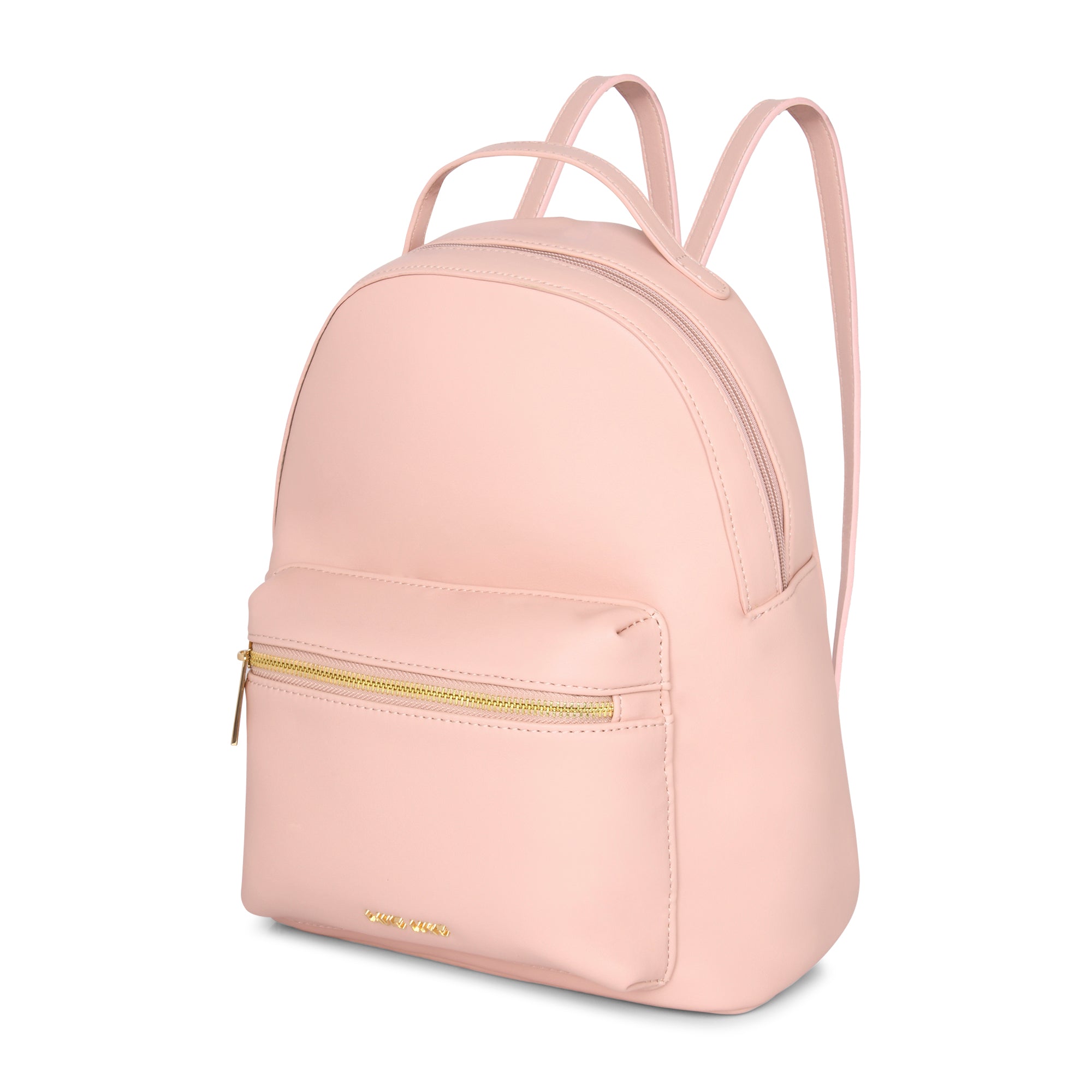 Lavie Luxe Light Pink Medium Women's Waffle Girl's Backpack