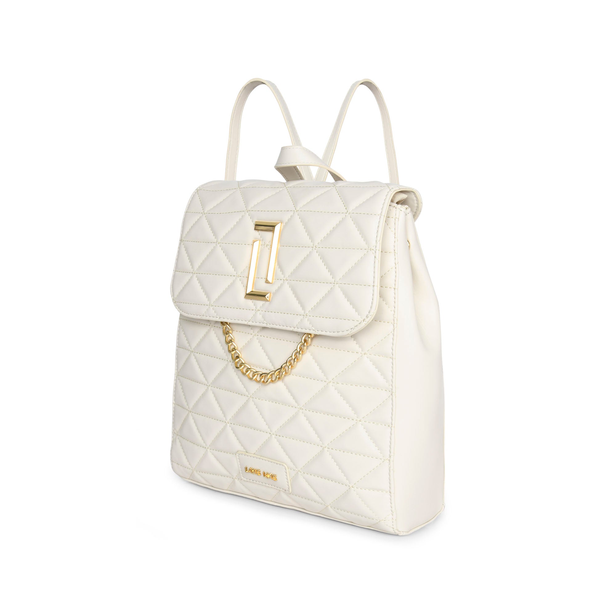 Lavie Luxe Off White Medium Women's Casper Girl's Backpack