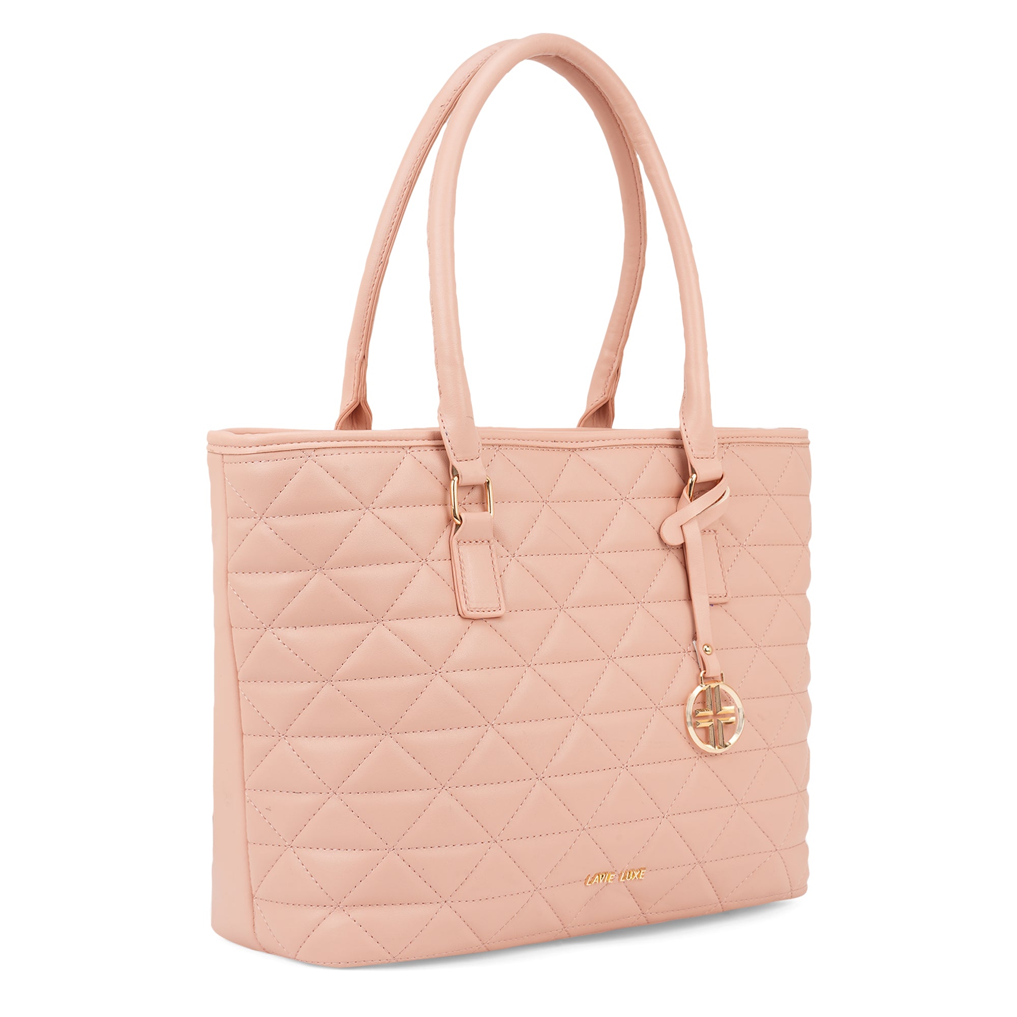 Lavie Luxe Light Pink Large Women's Dia Sherry Tote Bag