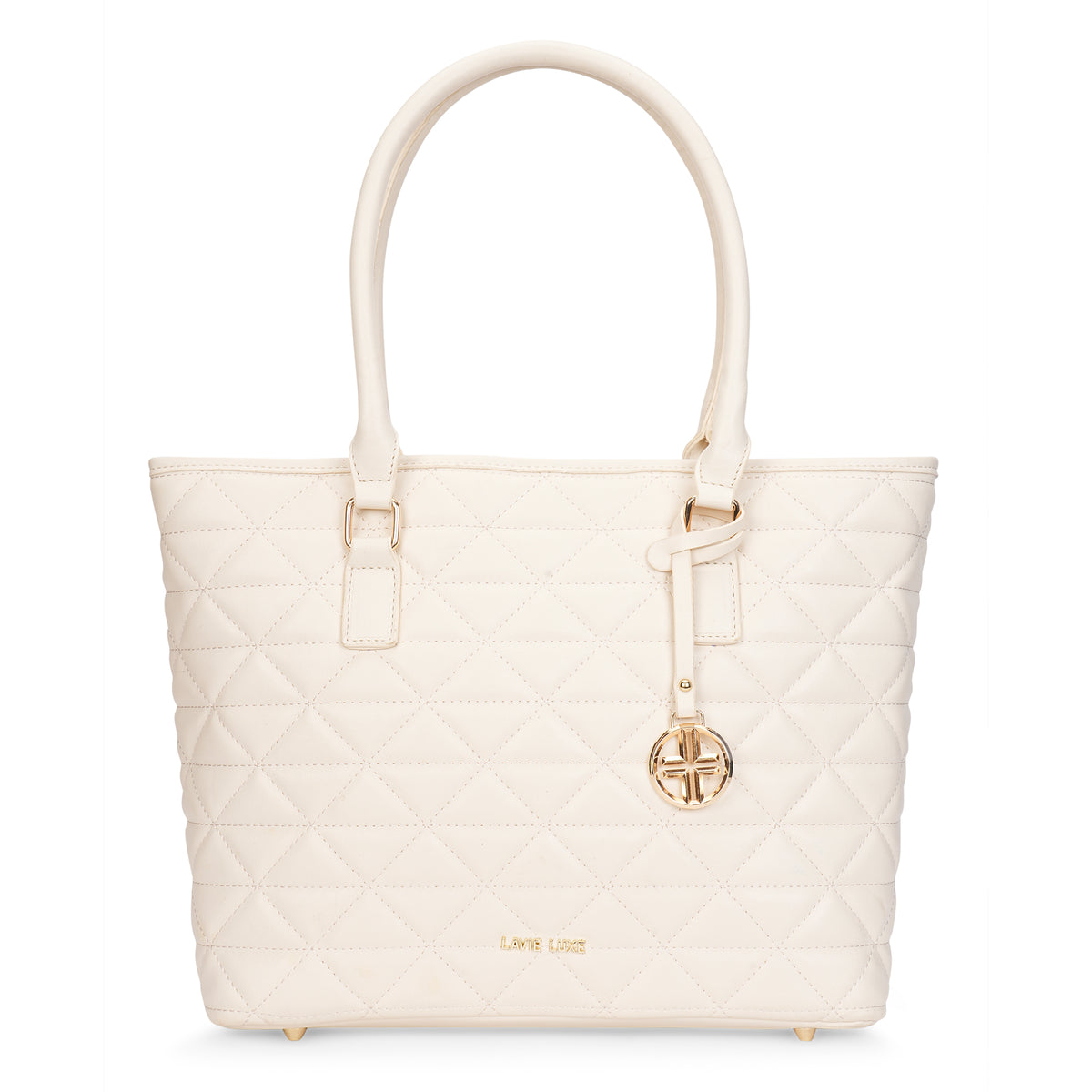 Dia Sherry Large Off White Laptop Handbag
