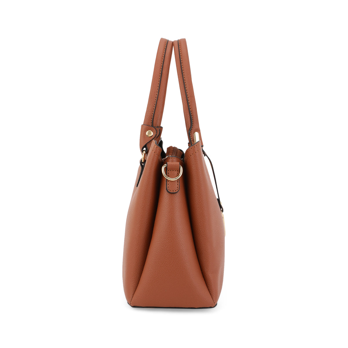 Lavie Luxe Tan Medium Women's Azura 23 3 Compartments Satchel Bag
