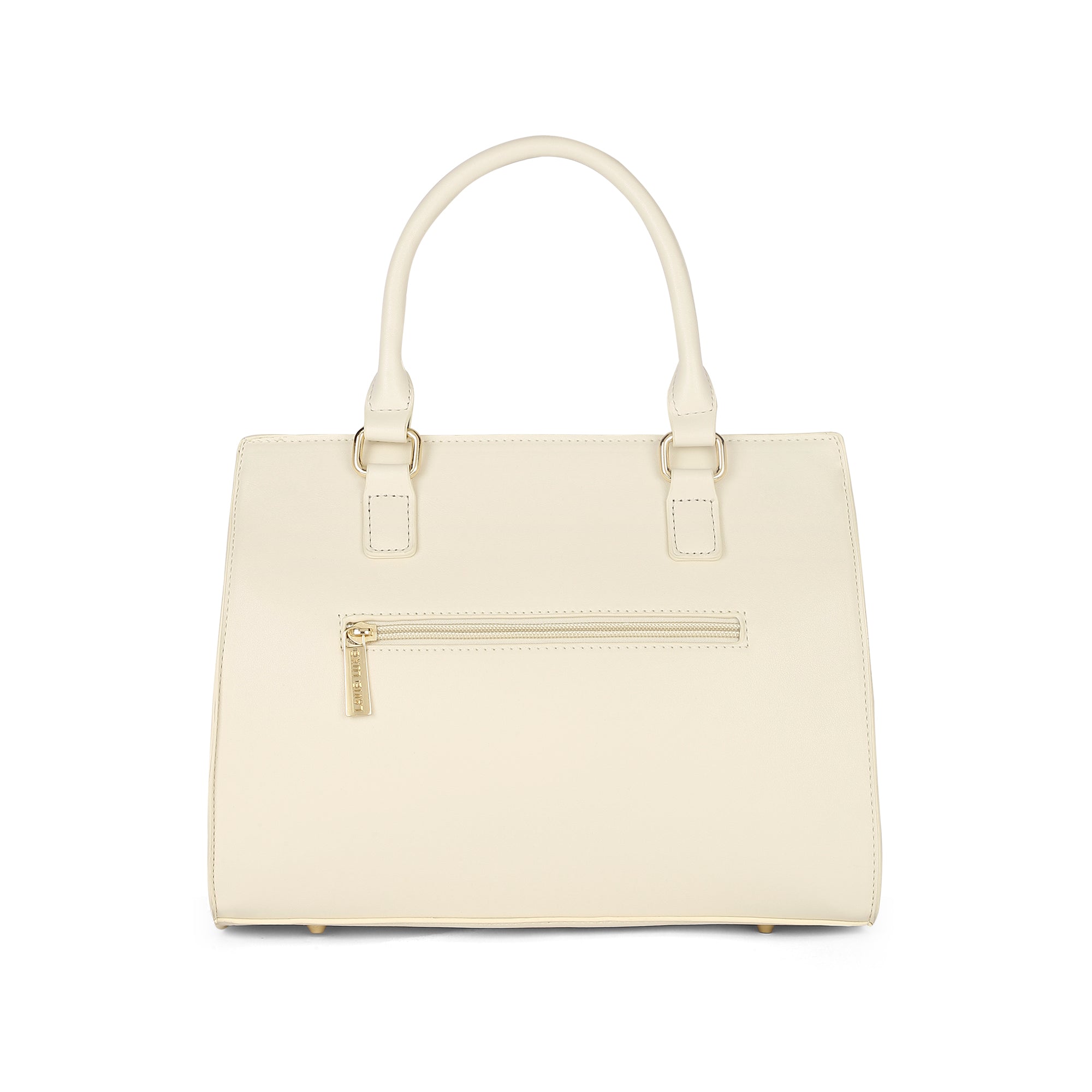 Lavie Luxe Off White Medium Women's Shelqi Satchel Bag