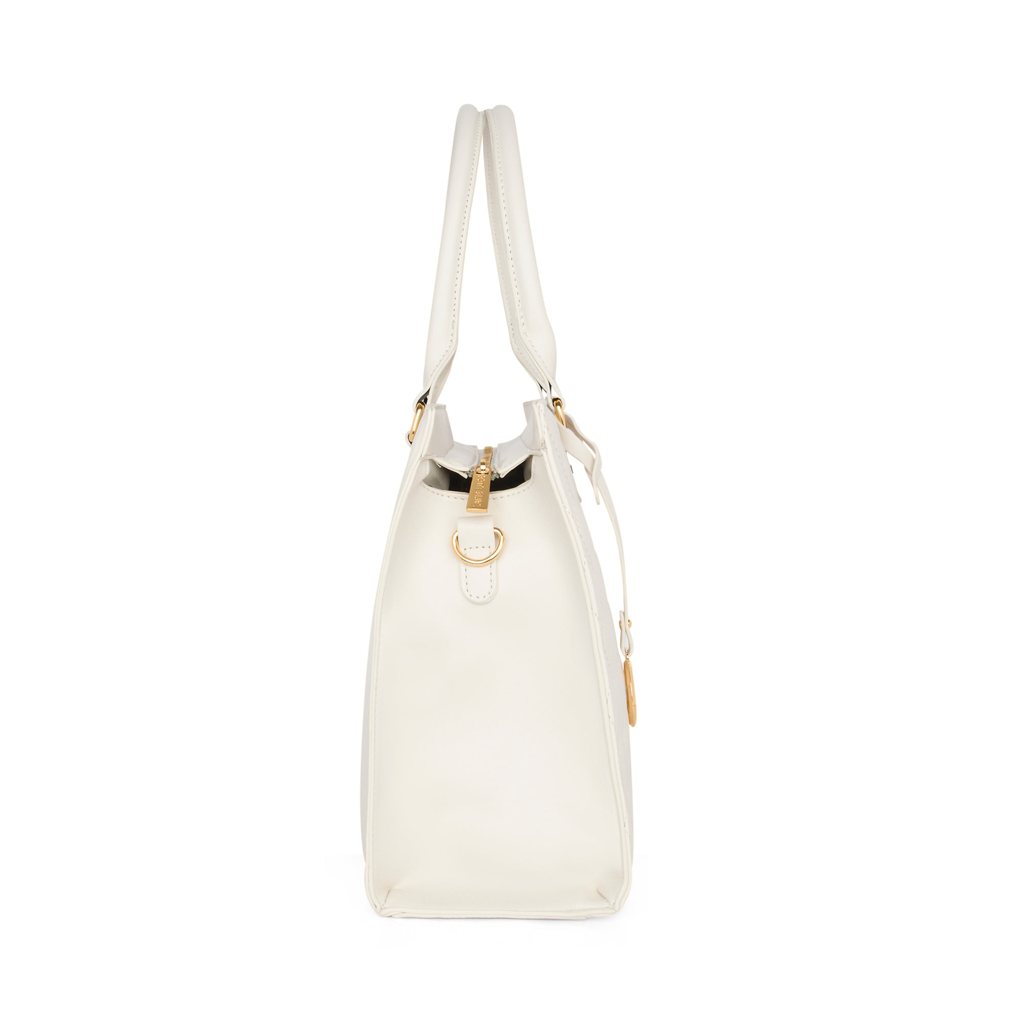 Lavie Luxe Off White Large Women's Shelqi Satchel Bag