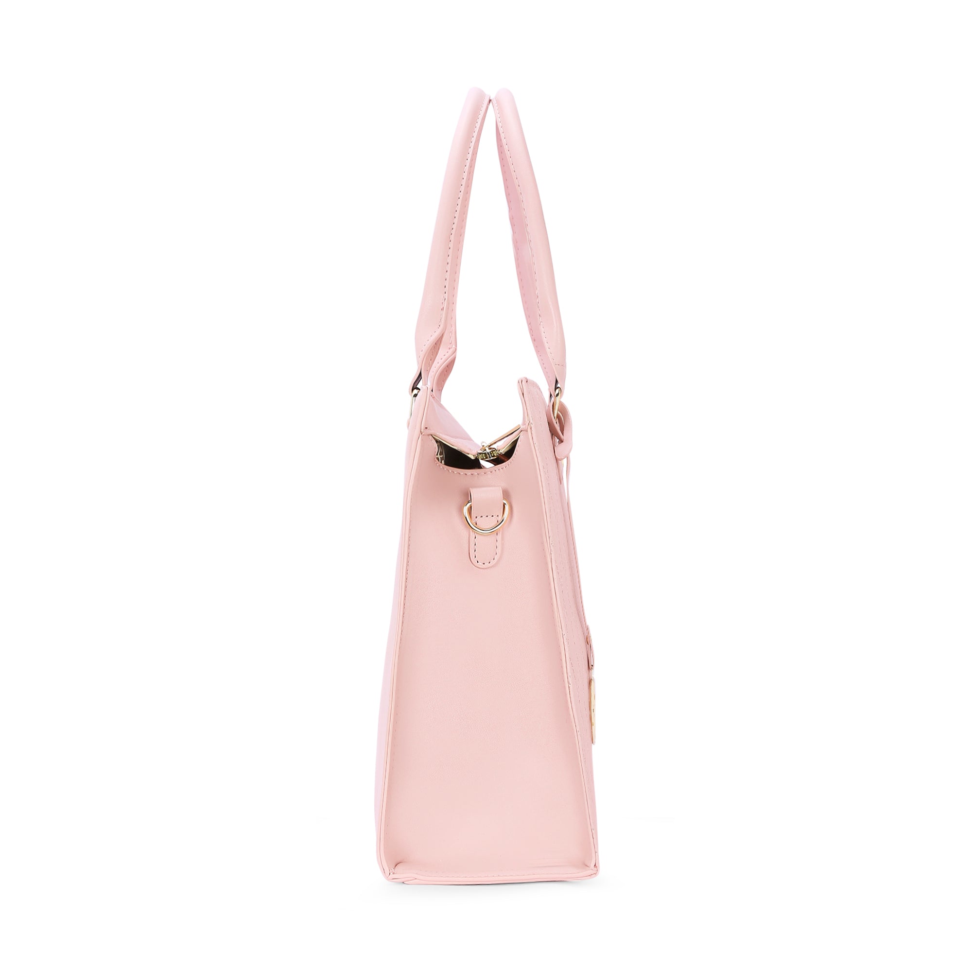 Lavie Luxe Light Pink Large Women's Shelqi Satchel Bag