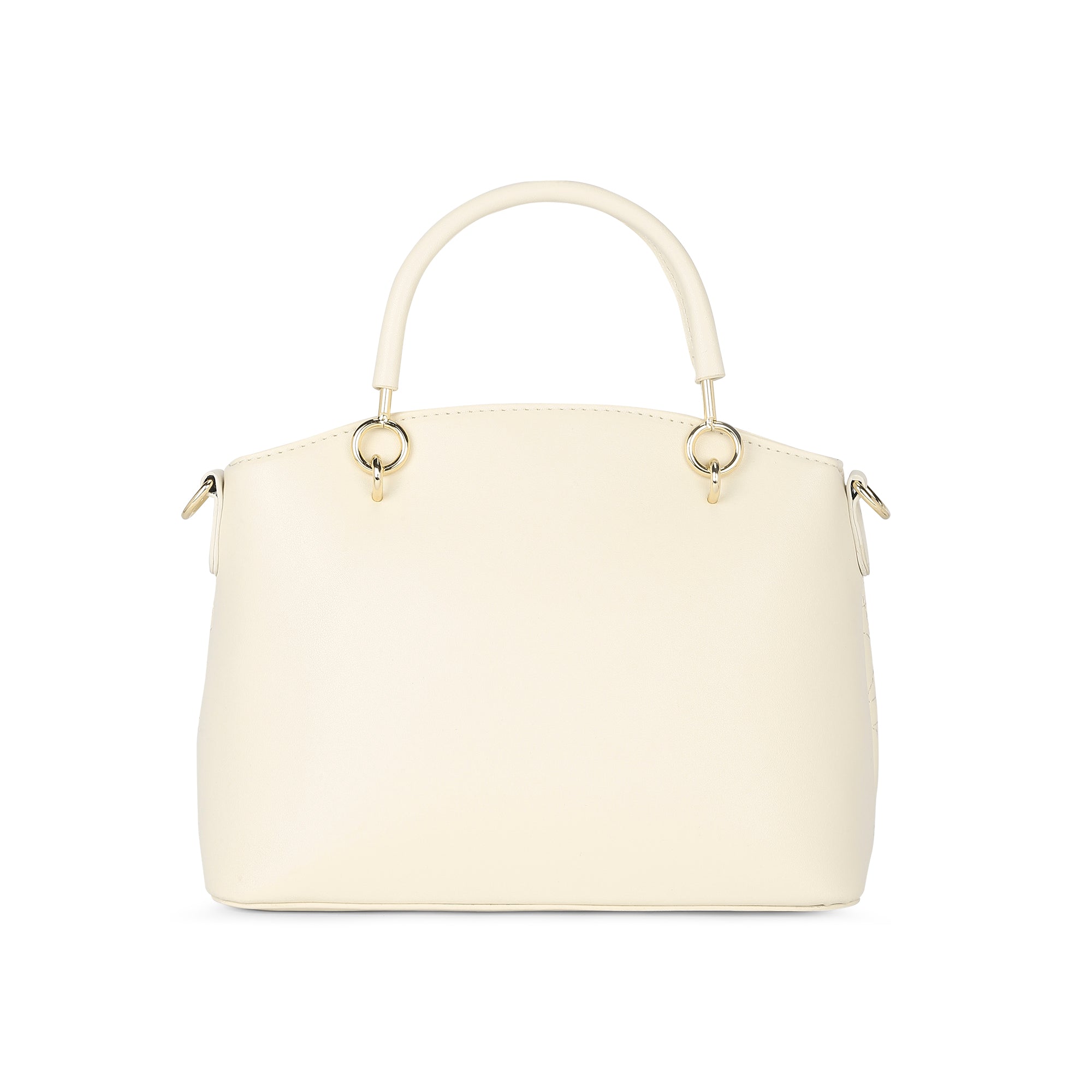 Lavie Luxe Babel Off White Small Women's Satchel