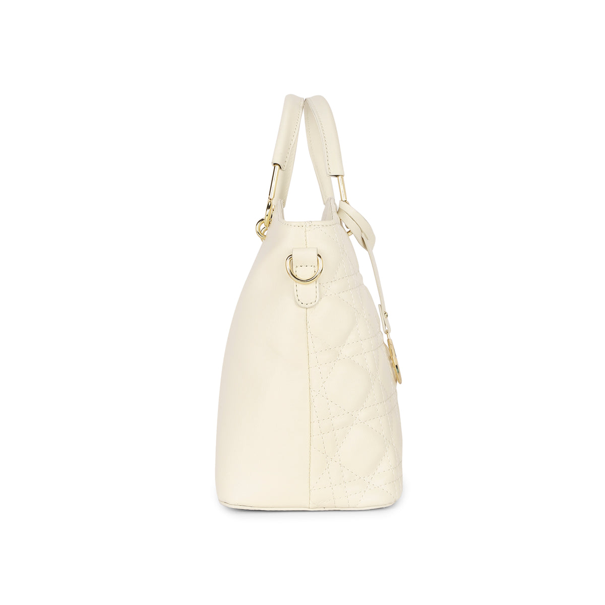 Lavie Luxe Off White Medium Women's Babel Satchel Bag