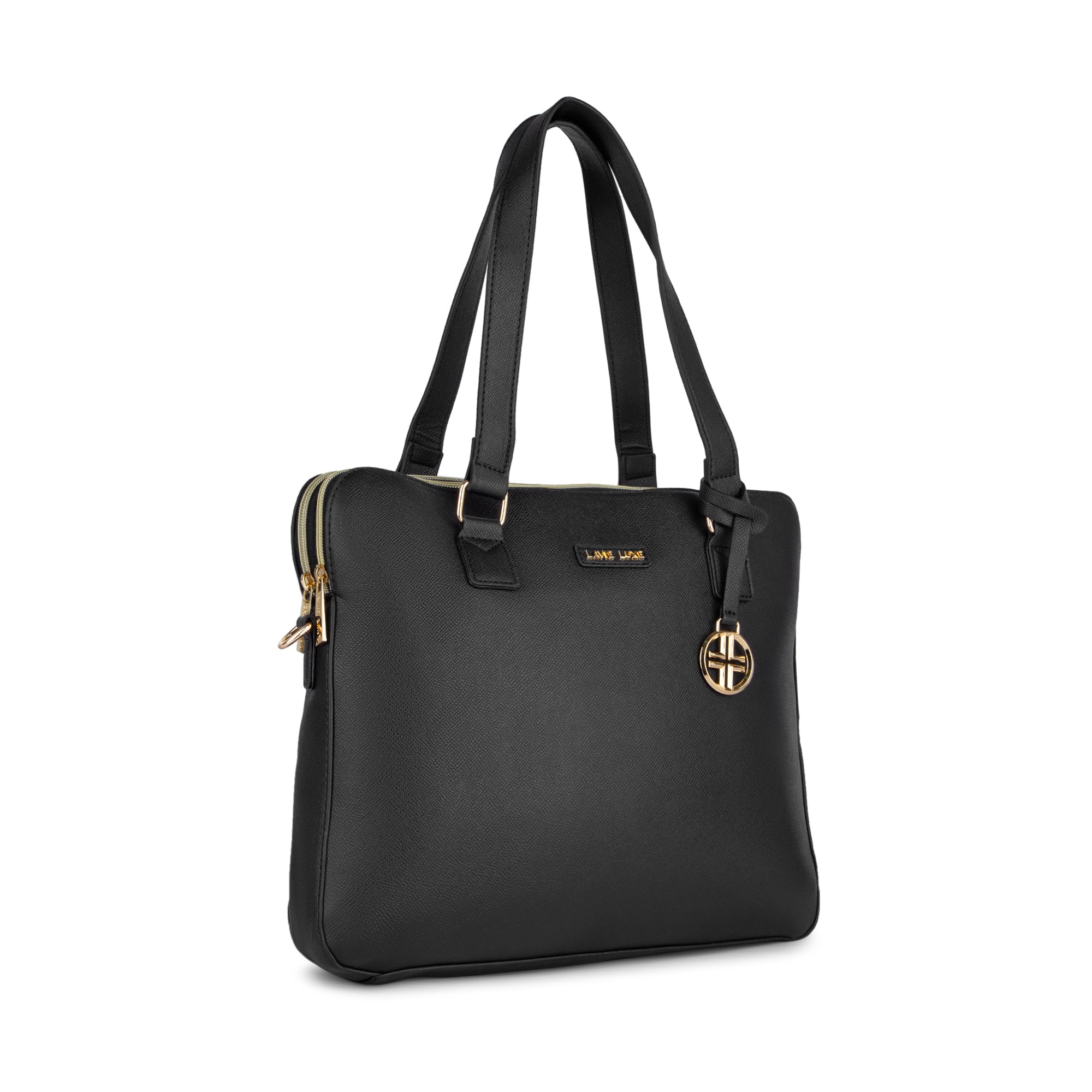 Lavie Luxe Black Large Women's Mento Laptop Bag