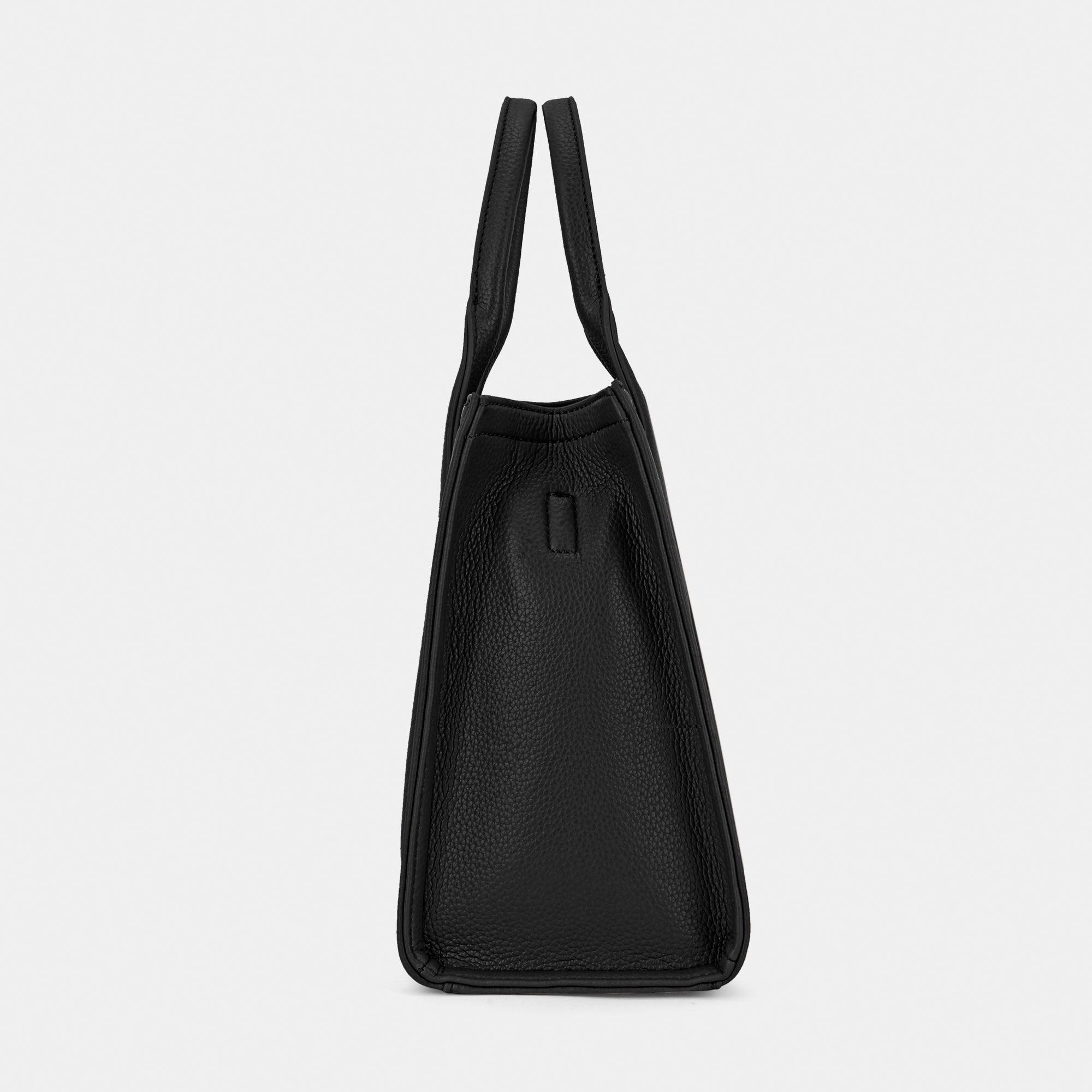 Lavie Luxe Cobs Black Medium Women's Satchel