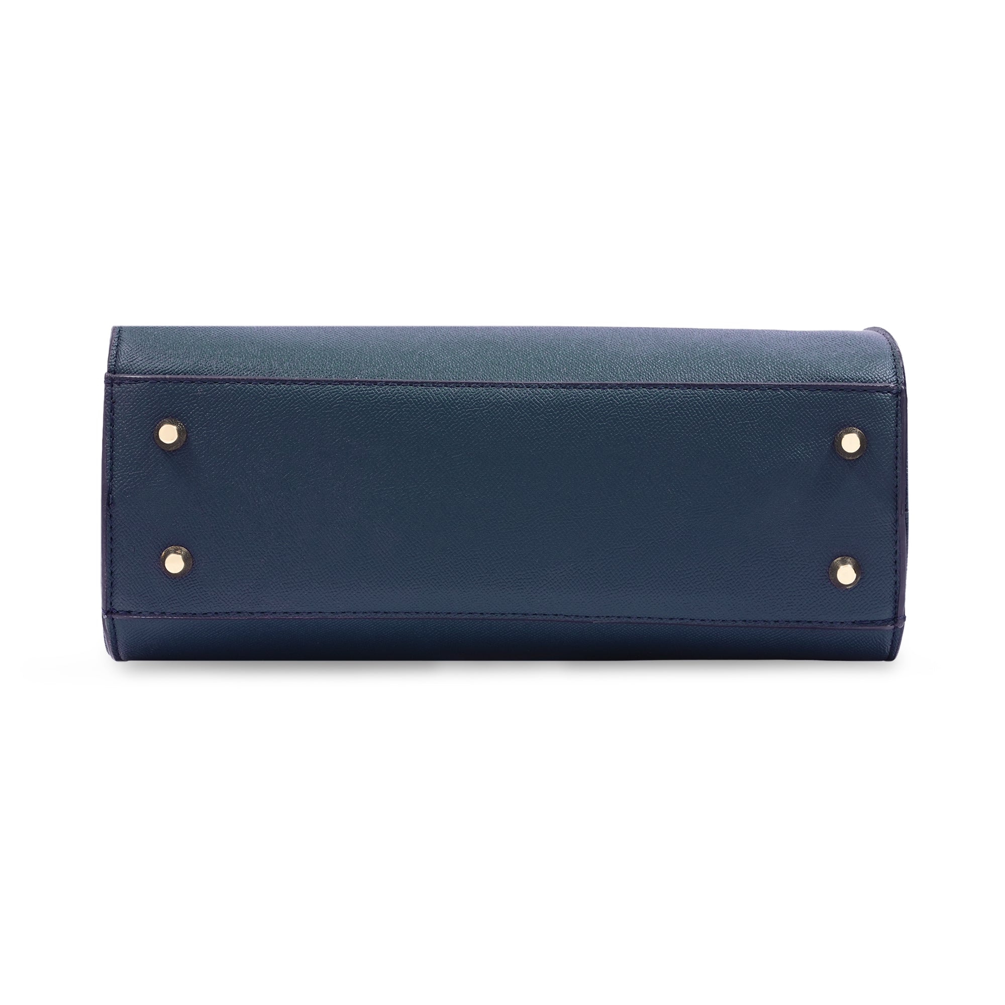 Lavie Luxe Ameen 3C Navy Medium Women's Satchel