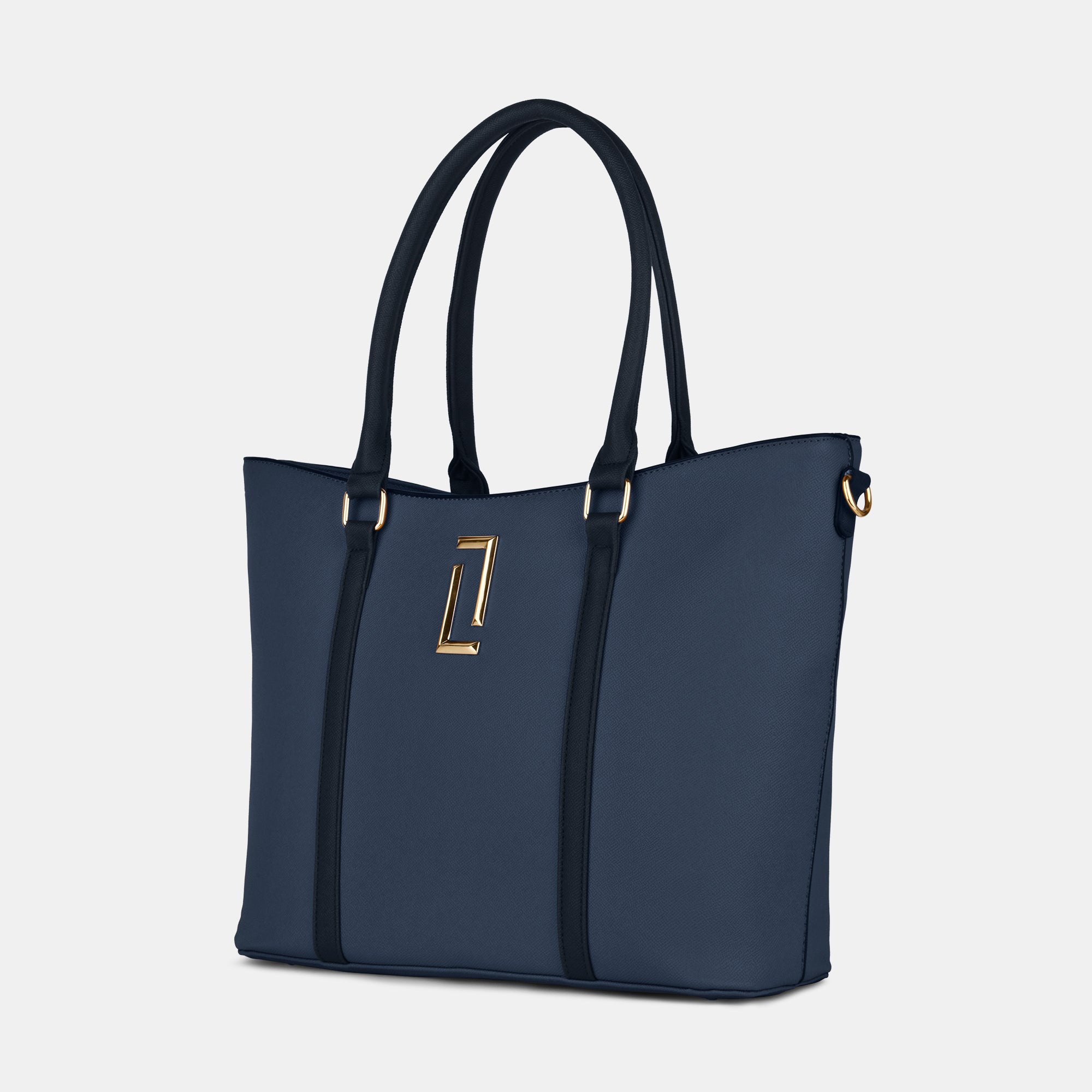 Lavie Luxe Haiden Navy Large Women's Tote