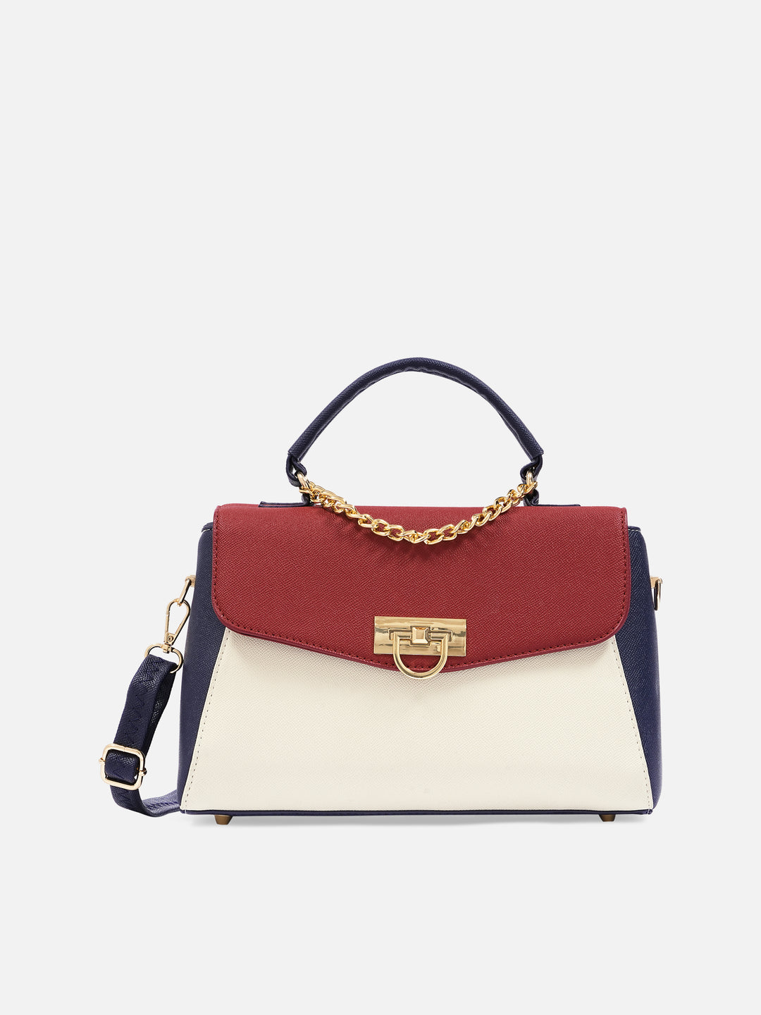 Pine Flap Small Red Handbag