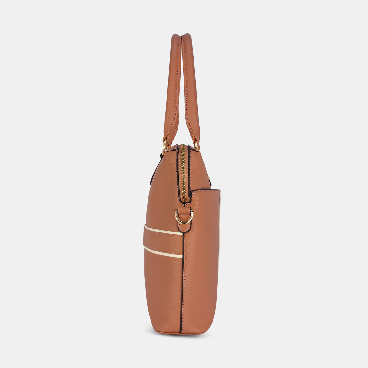 Lavie Luxe Welsy 1 compartment Tan Large Women's Laptop Handbag