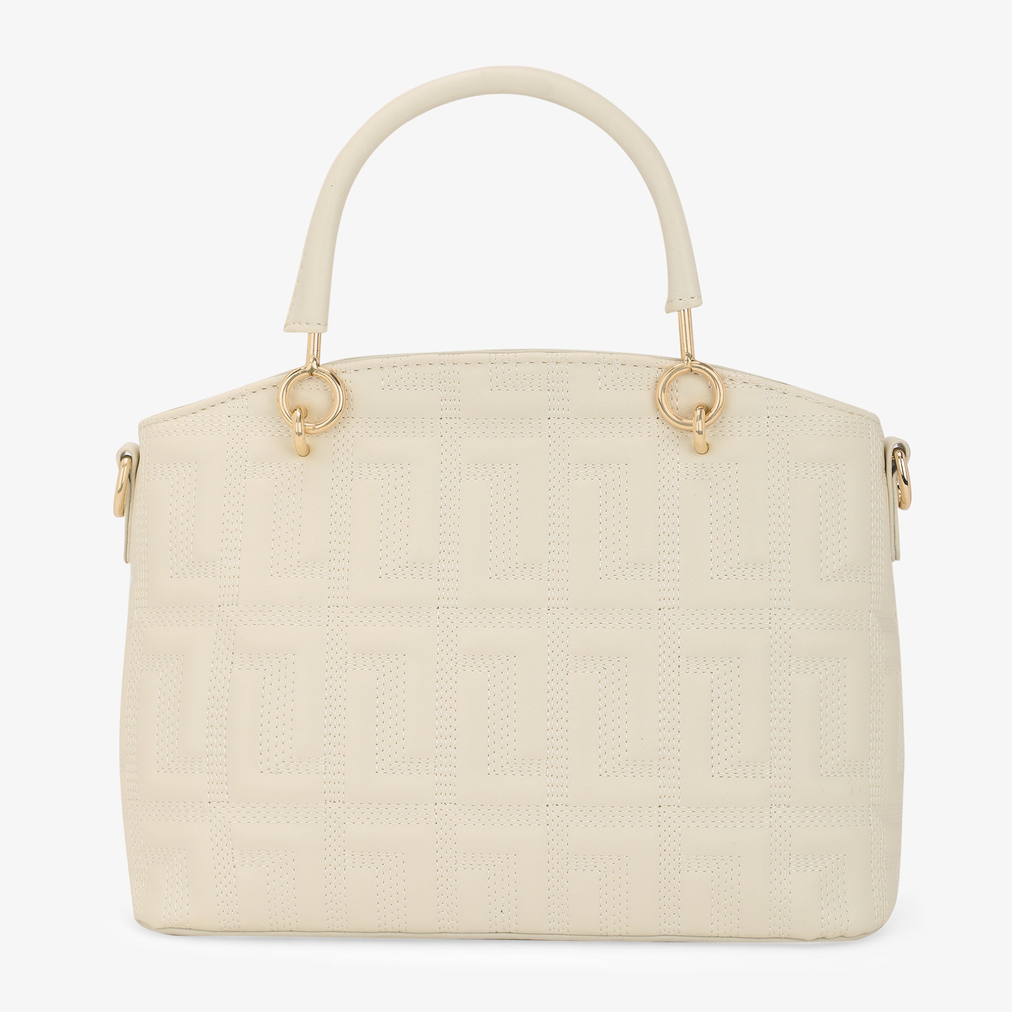 Lavie Luxe Label Off White Small Women's Satchel