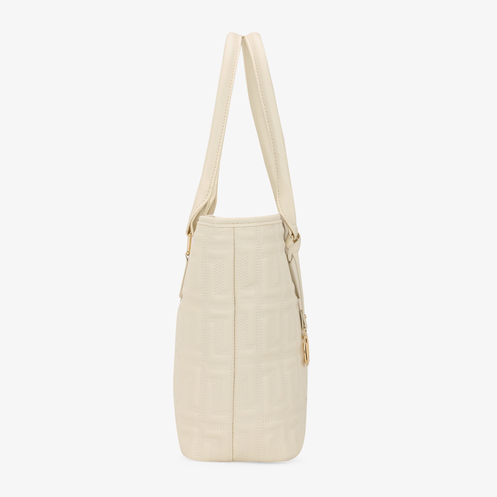 Lavie Luxe Jerry Off White Large Women's Tote