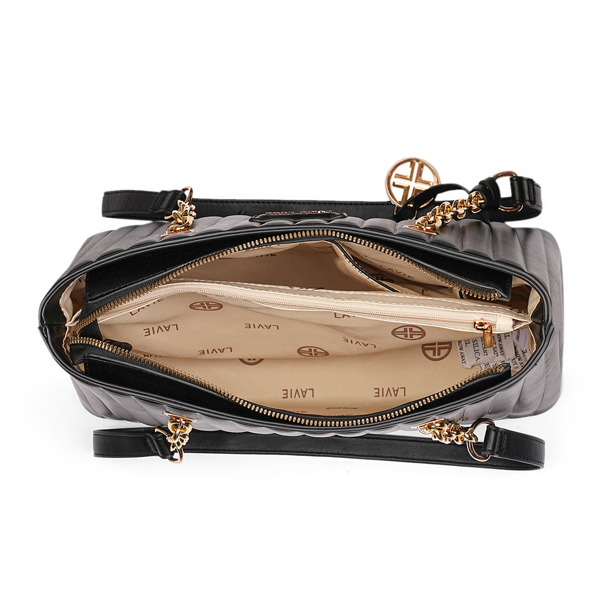 Lavie Luxe Jelly Light Pink Large Women's Satchel
